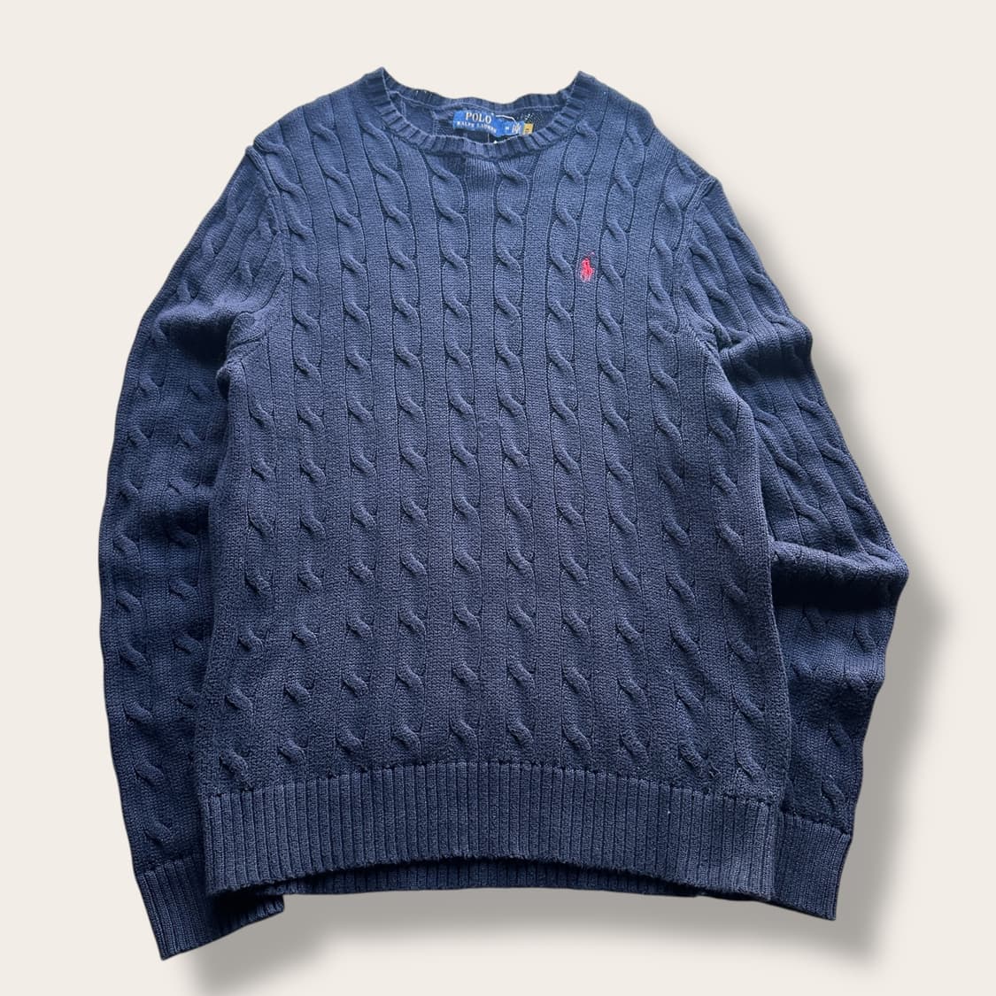 폴로 랄프로렌 딥네이버 케이블 니트 상품이미지1