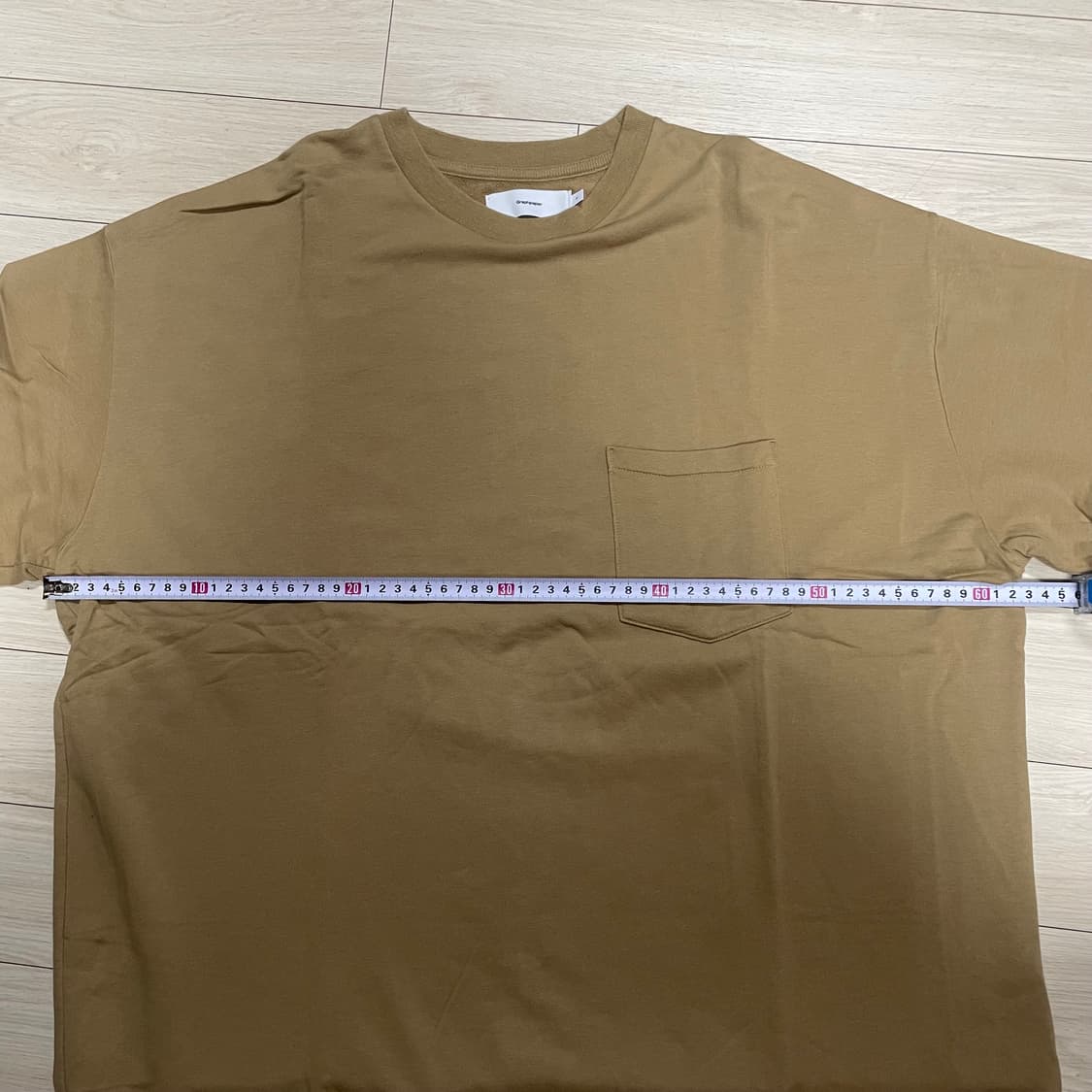 그라프페이퍼 L/S 포켓 스웻 티(베이지/F사이즈) 상품이미지8