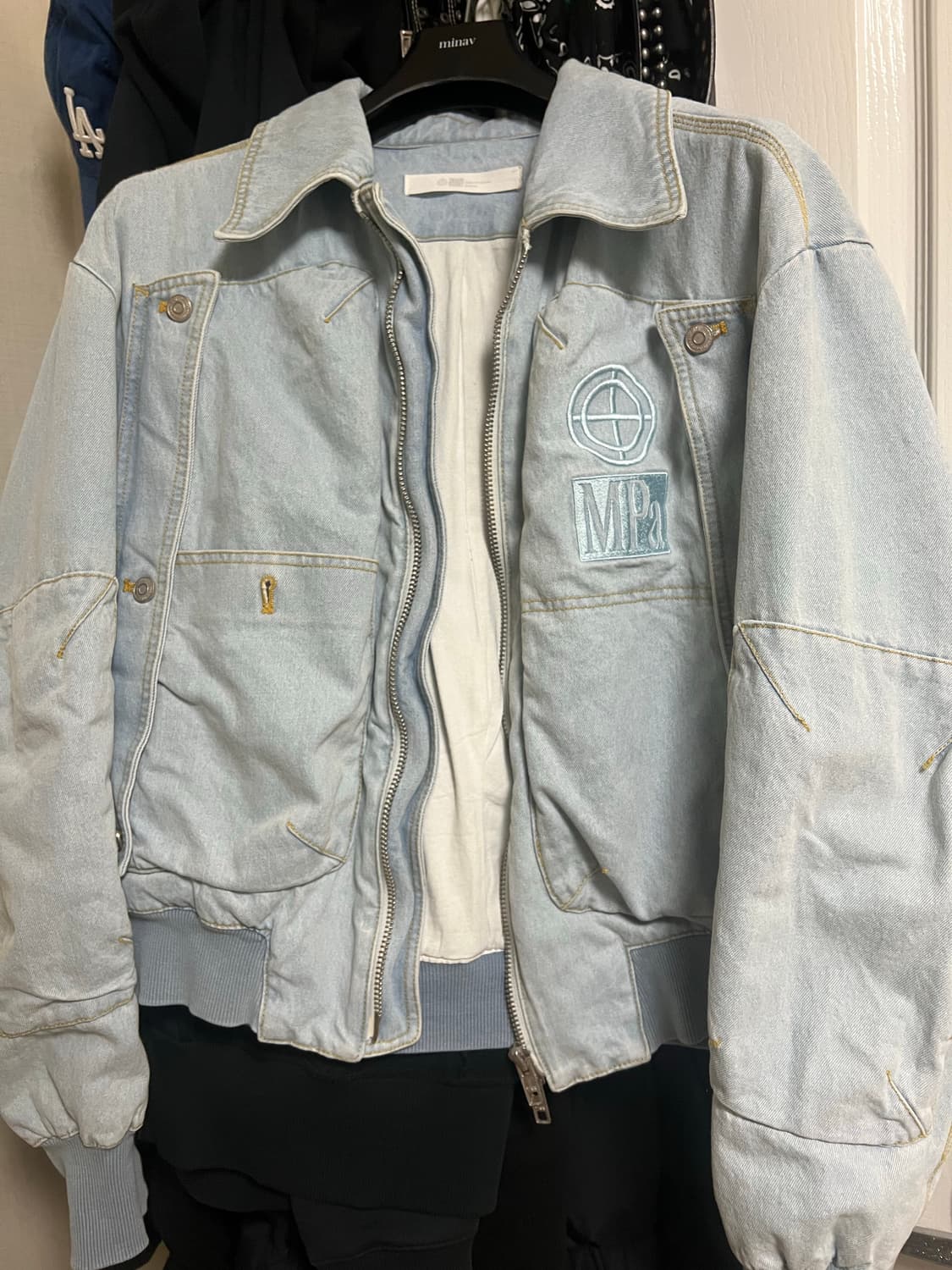 플라스틱프로덕트 워크 자켓 STEEL BLUE 상품이미지3