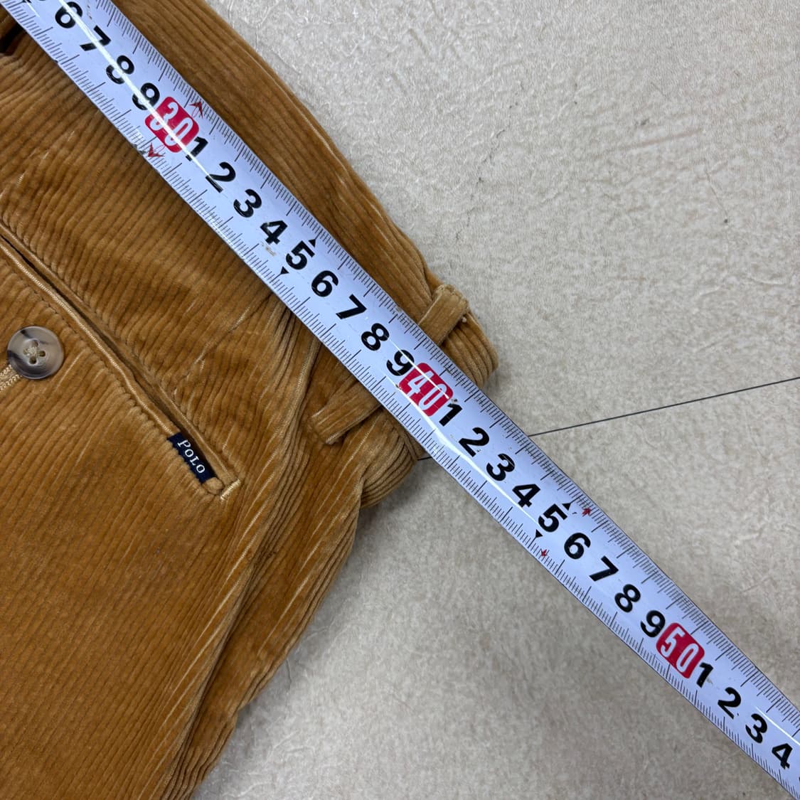 폴로 랄프로렌 코듀로이 브라운 팬츠 상품이미지5