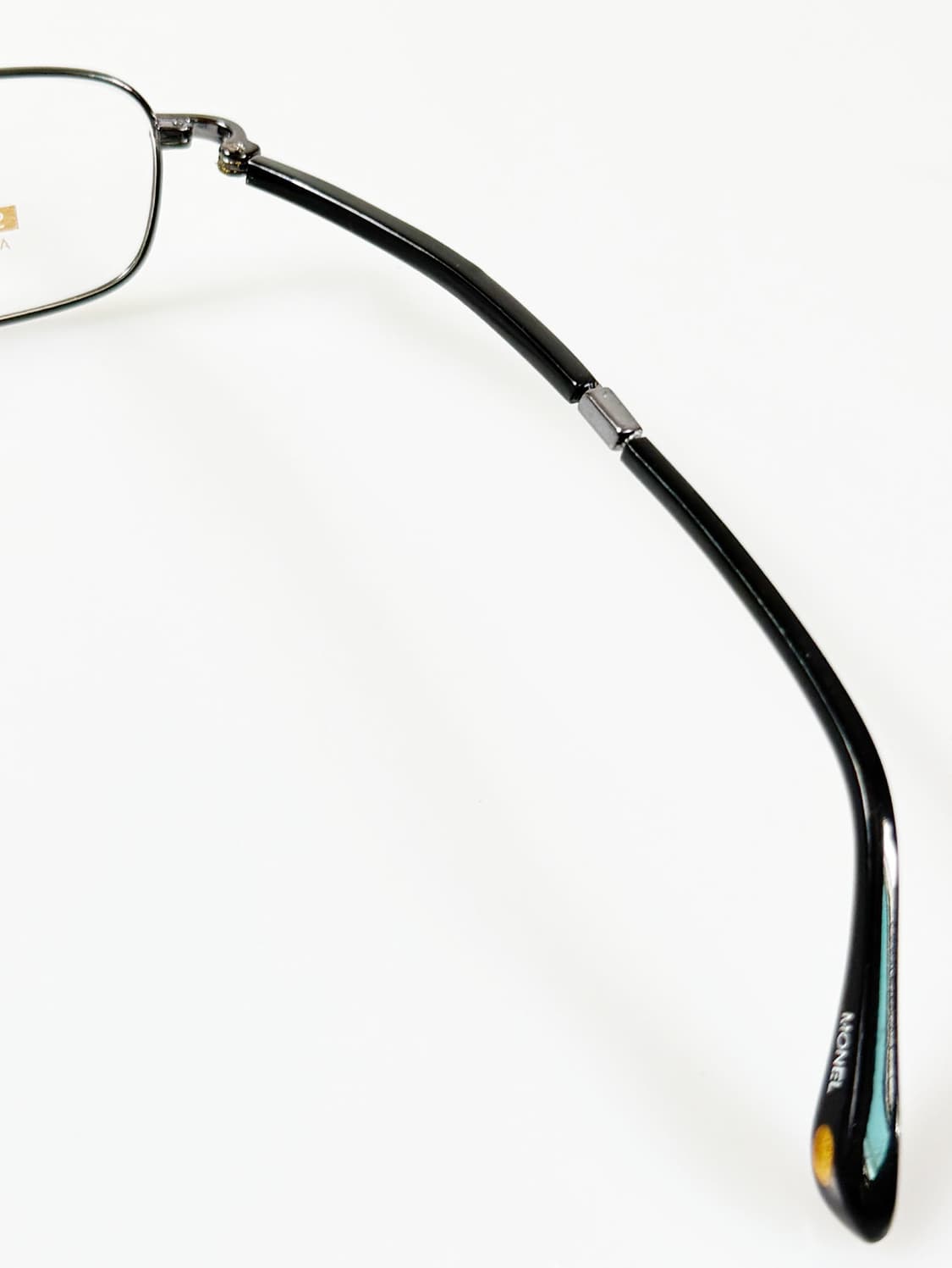 90s KALEIDO 건메탈 슬림 스퀘어 빈티지 안경 상품이미지6