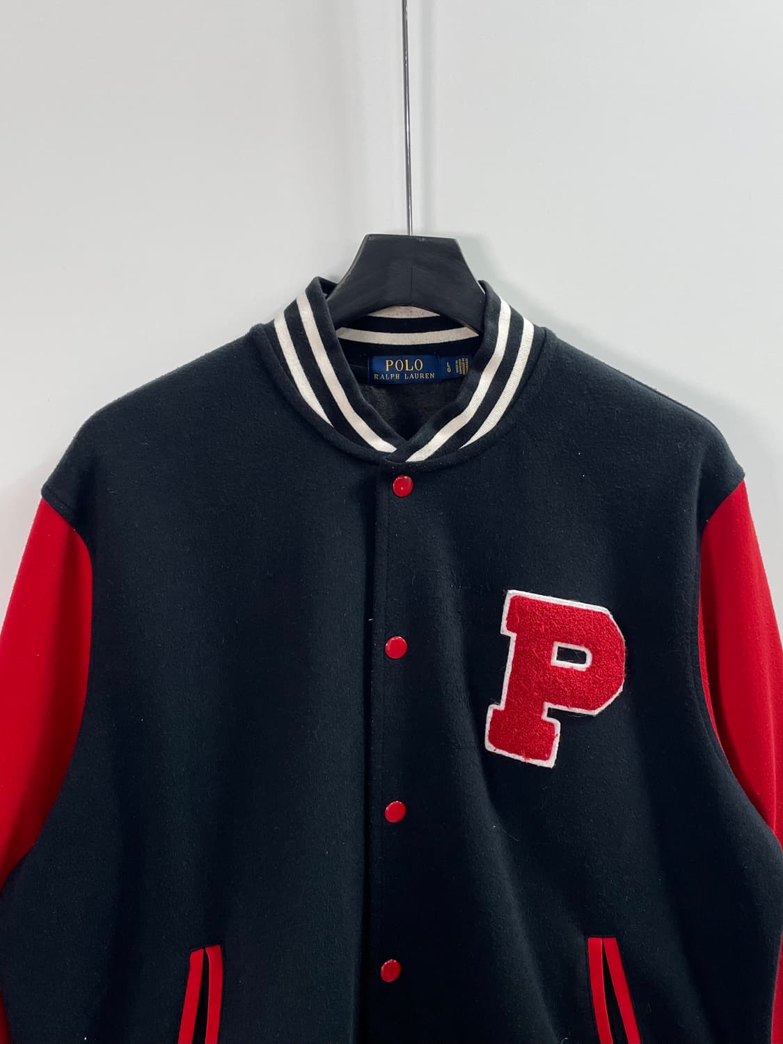 폴로 랄프로렌 P로고 바시티자켓 (on.670) 상품이미지2