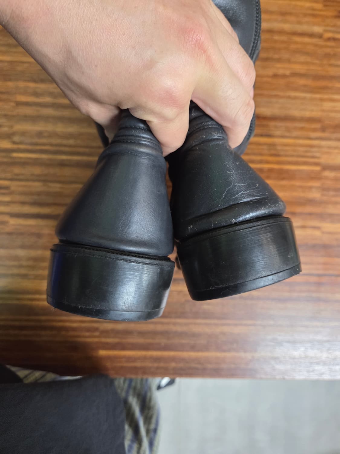 Bmw 빈티지 통가죽 부츠 265 상품이미지3