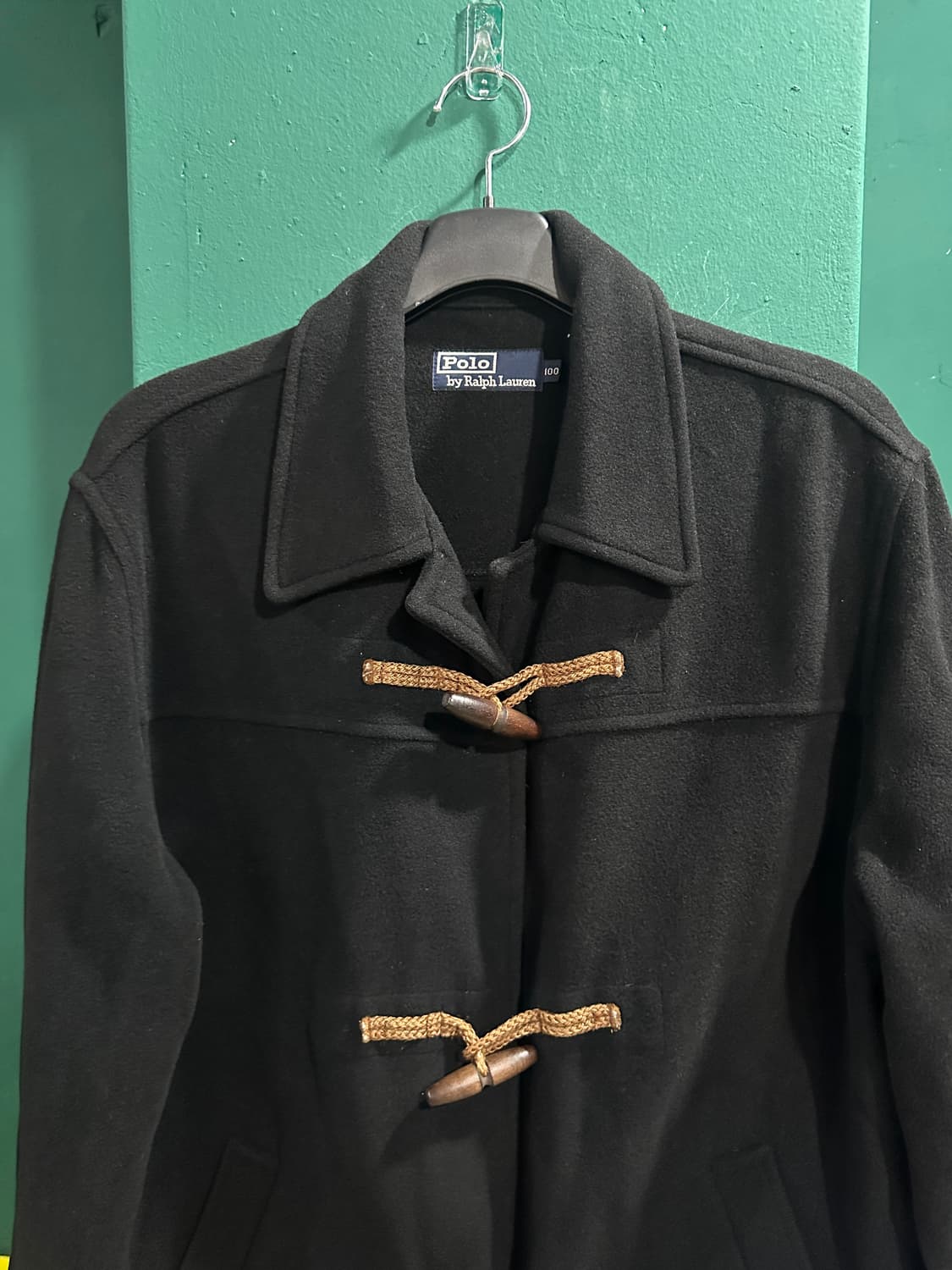 폴로 떡볶이코트 블랙100사이즈 상품이미지2