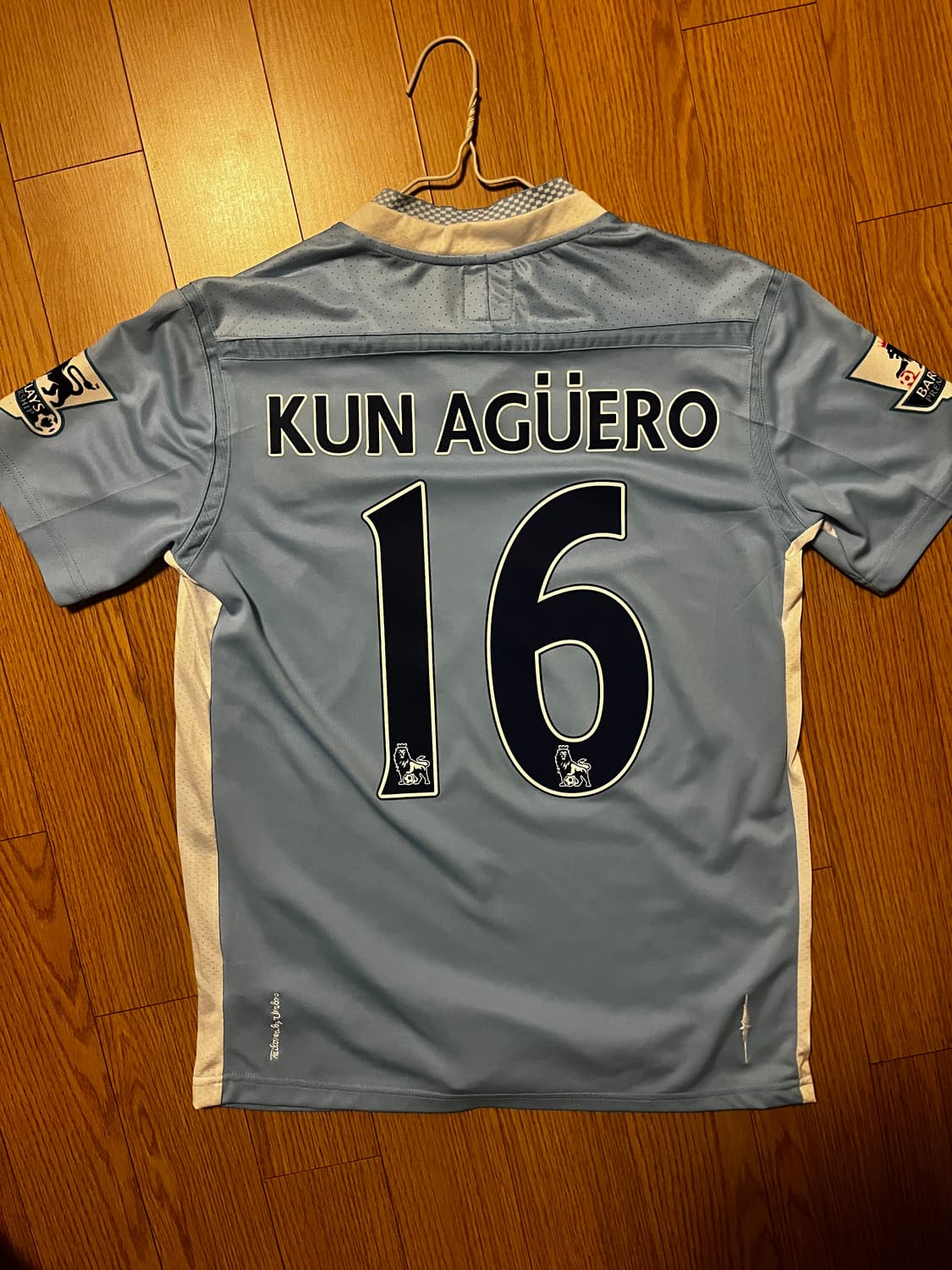 11-12 맨시티 홈 아구에로 유니폼 S 상품이미지2