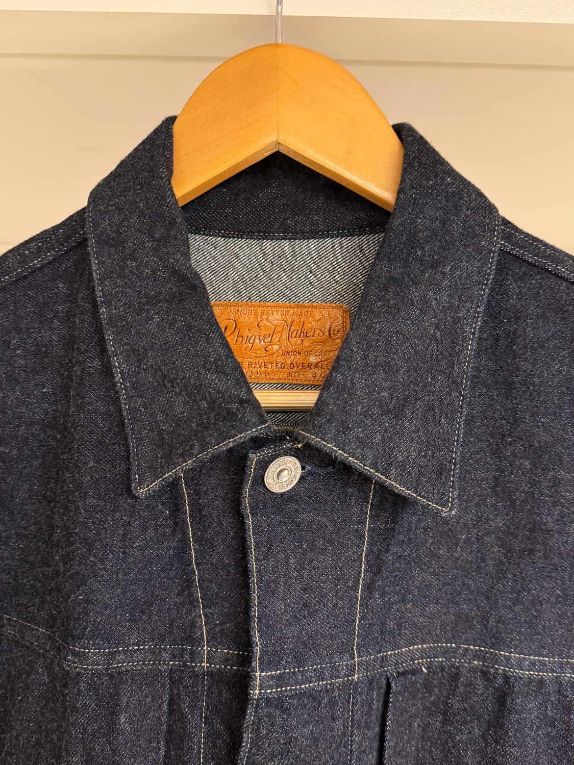 피그벨 lot300 데님자켓 40사이즈 상품이미지5