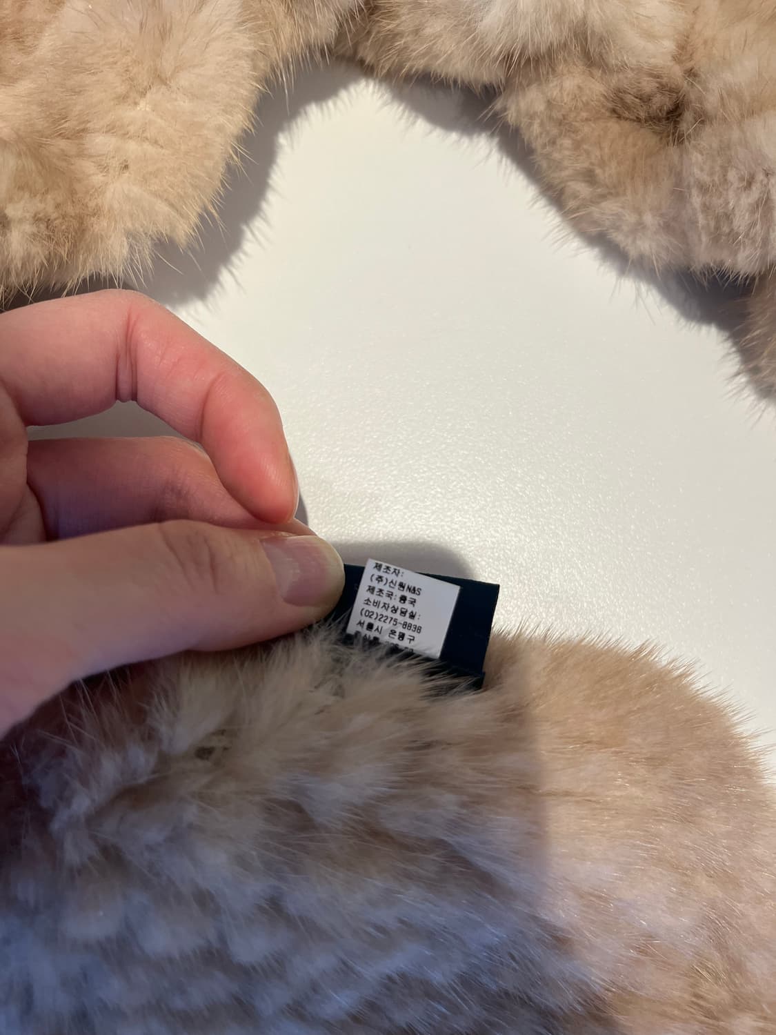 100% 밍크 머플러 (새상품) 상품이미지6