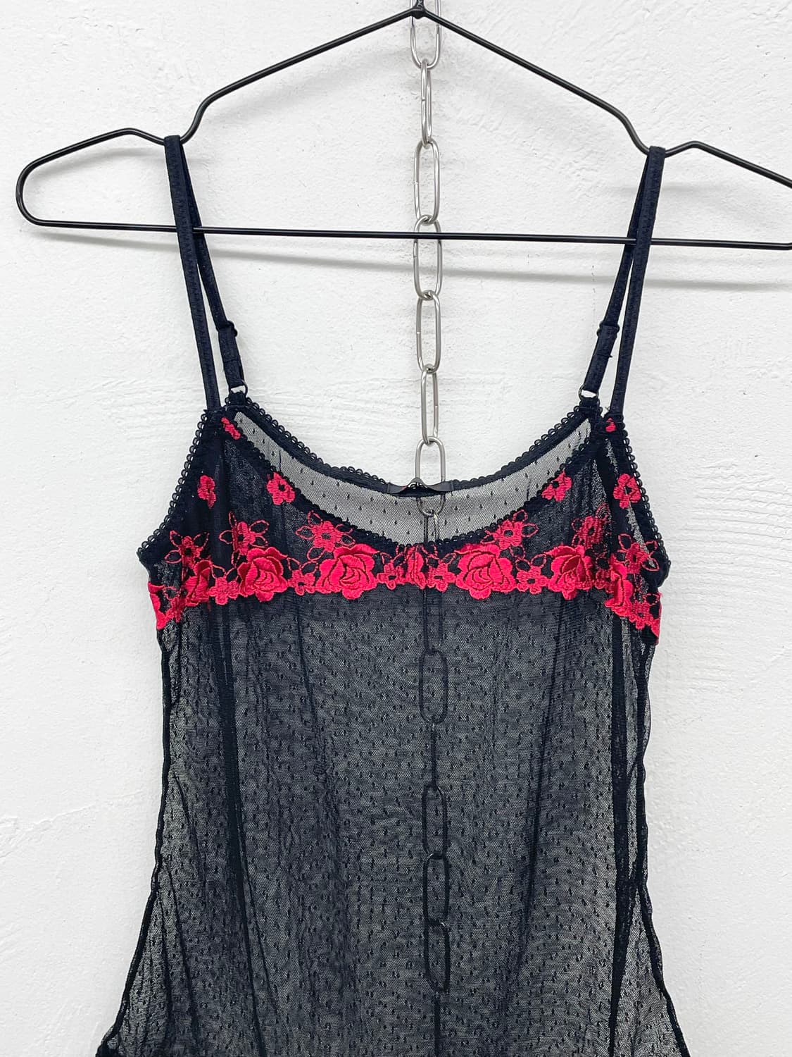 블랙 오리렌탈 로즈 슬립 상품이미지5