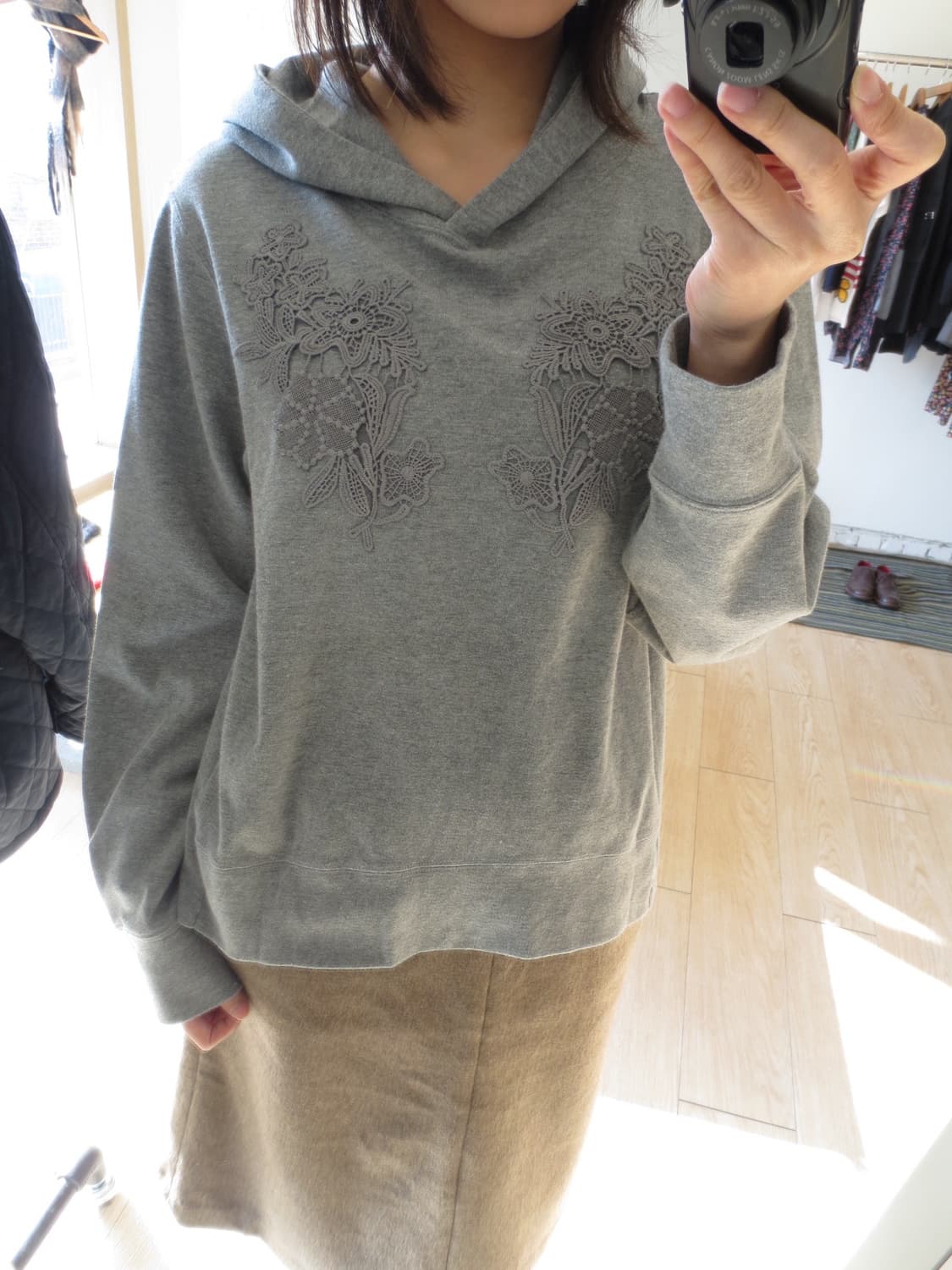 Vintage gray hood 상품이미지6