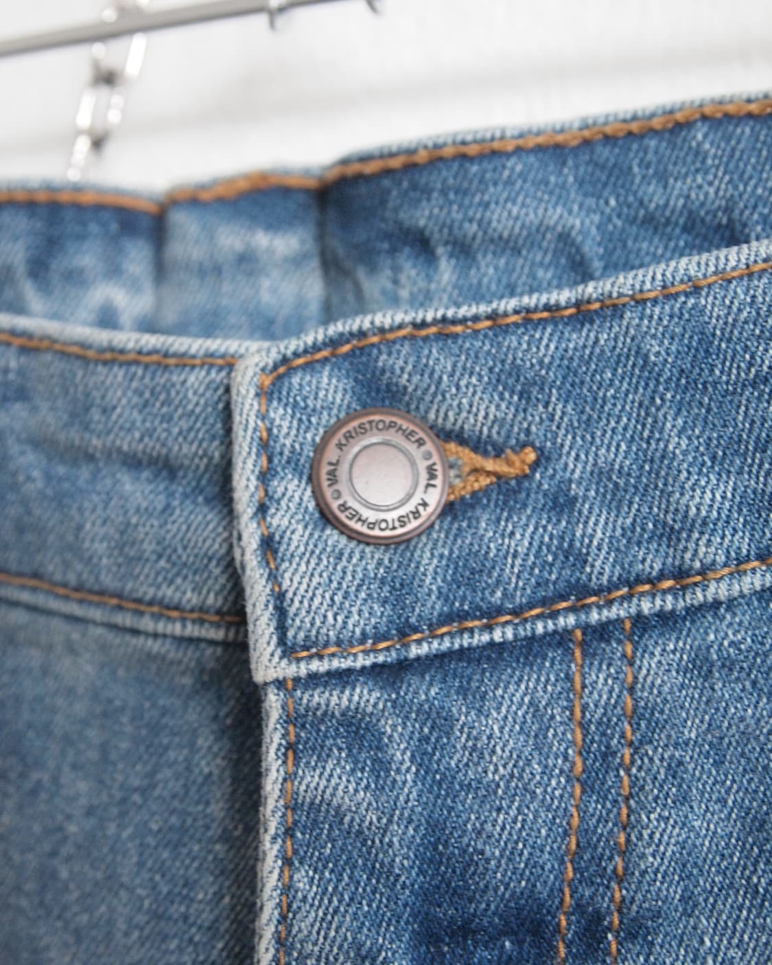 val kristopher 패치워크 디스트로이드 새깅 데님팬츠 상품이미지7