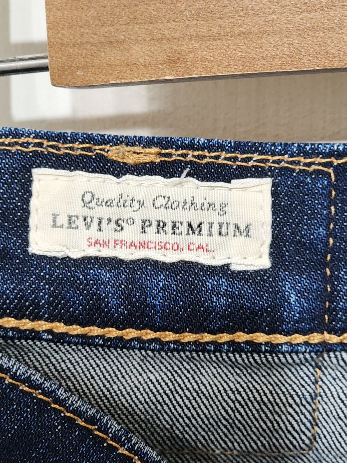 (32) 리바이스 511 청바지 스판 데님팬츠 빅E 145주년판  상품이미지3