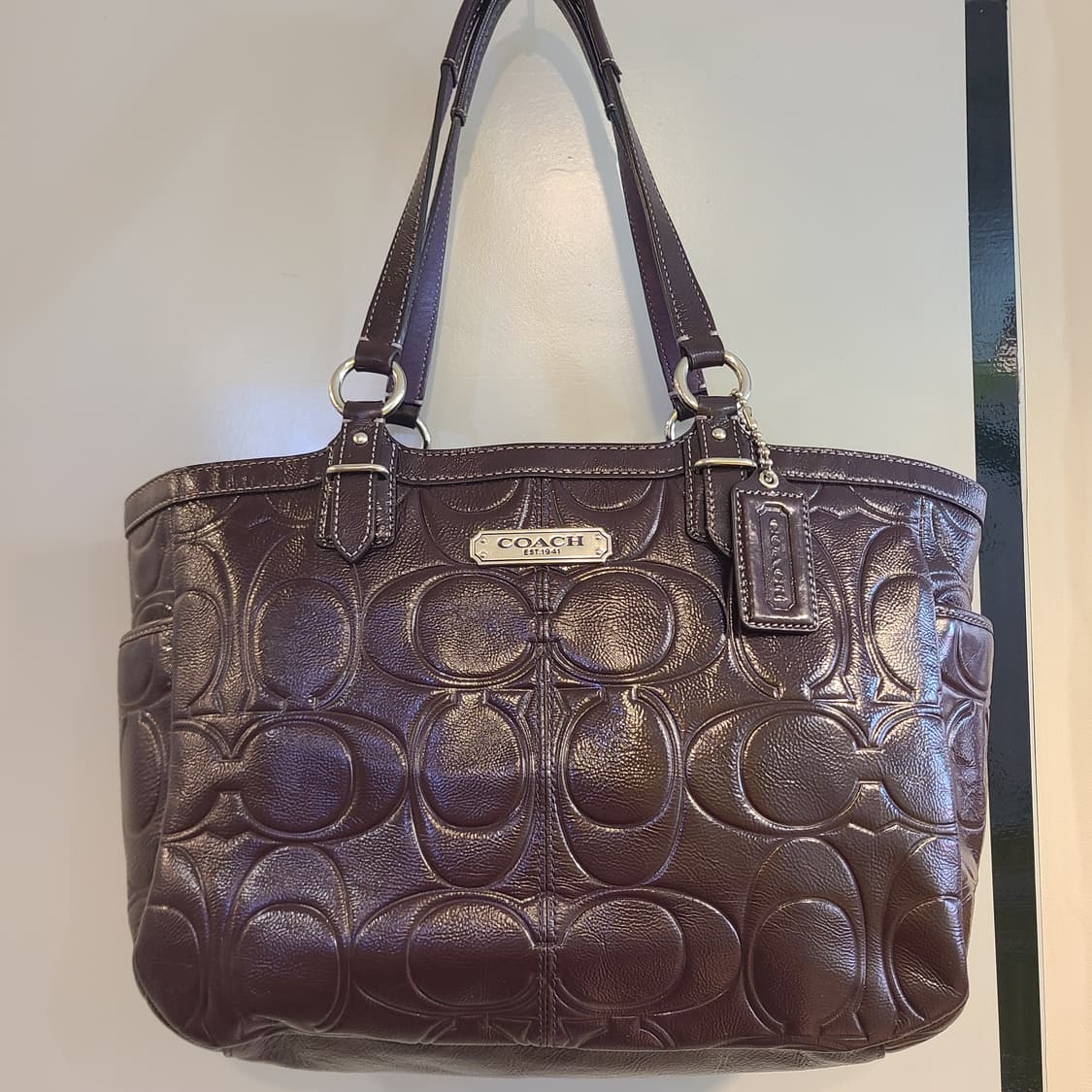 vtg.Coach F-19452 플럼퍼플 컬러 상품이미지2