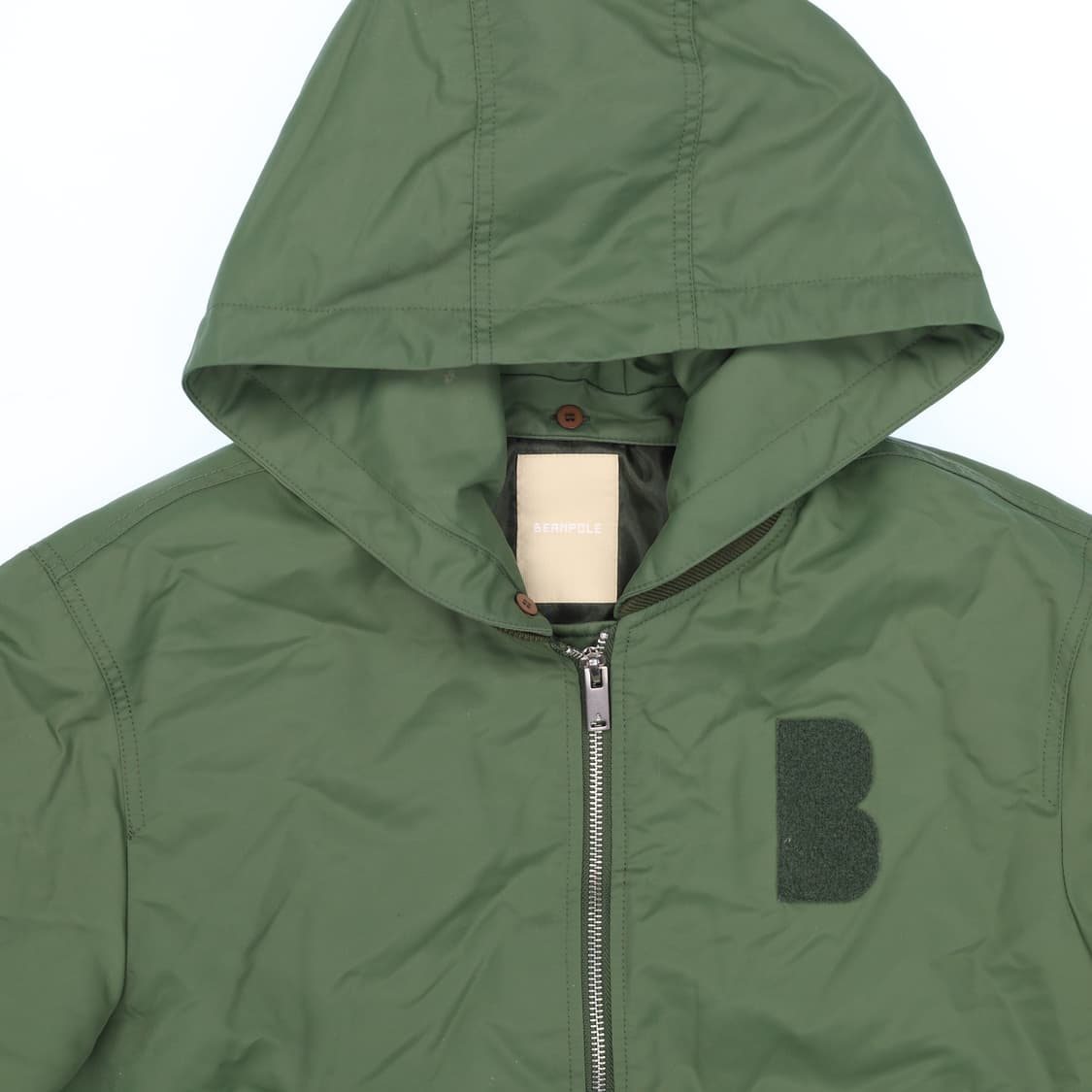 S 빈폴 신형라벨 후드 바람막이 집업 자켓 N7377 상품이미지3