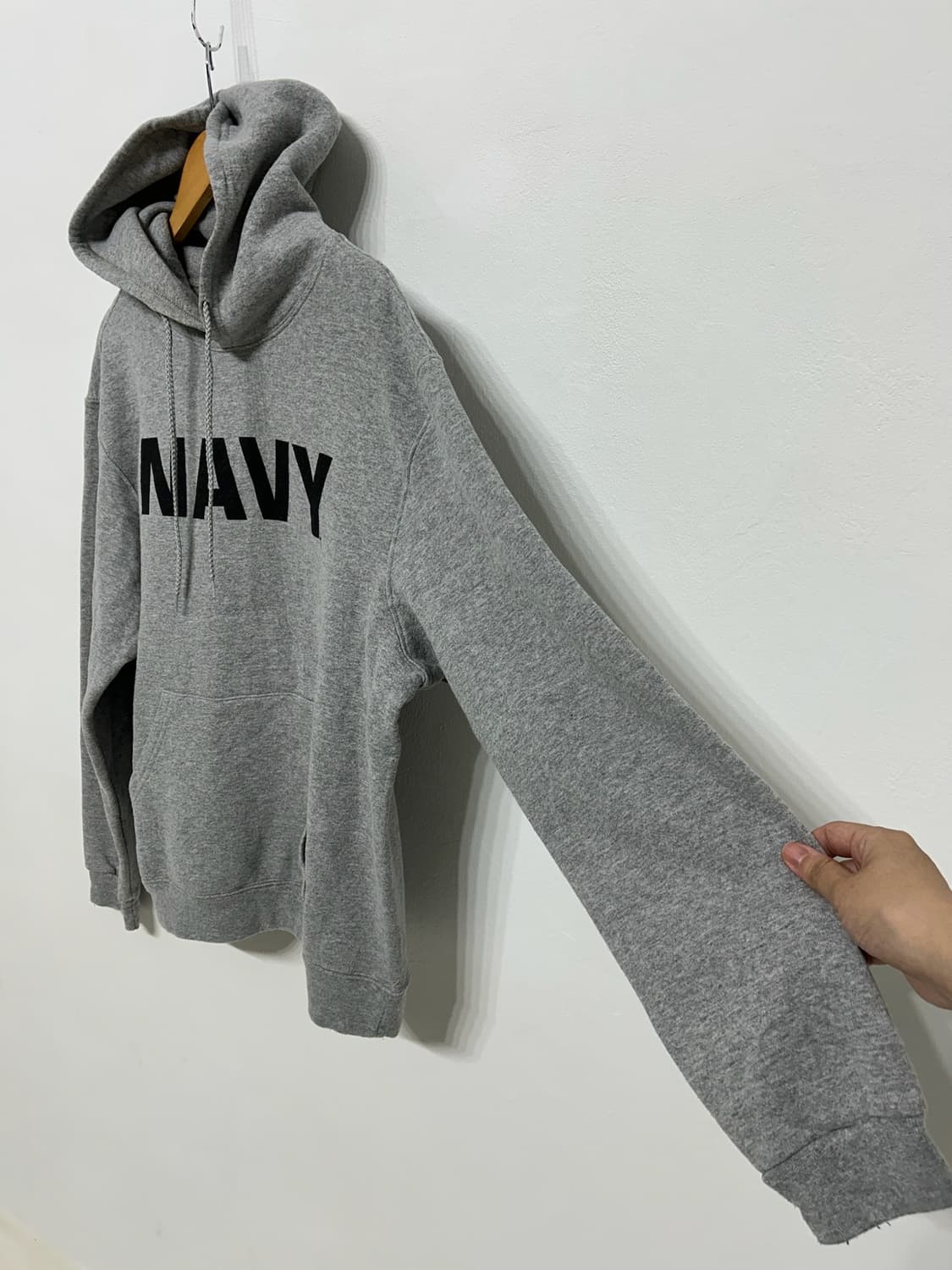 90's US Navy Soffe Grey Hoodie Sweat 상품이미지2