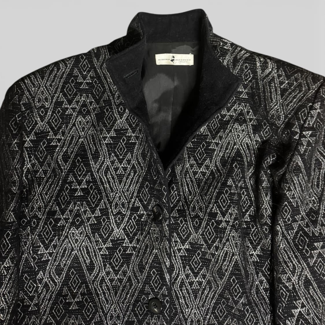 ~90‘s Hiroko Koshino Jacquard Jacket 상품이미지3