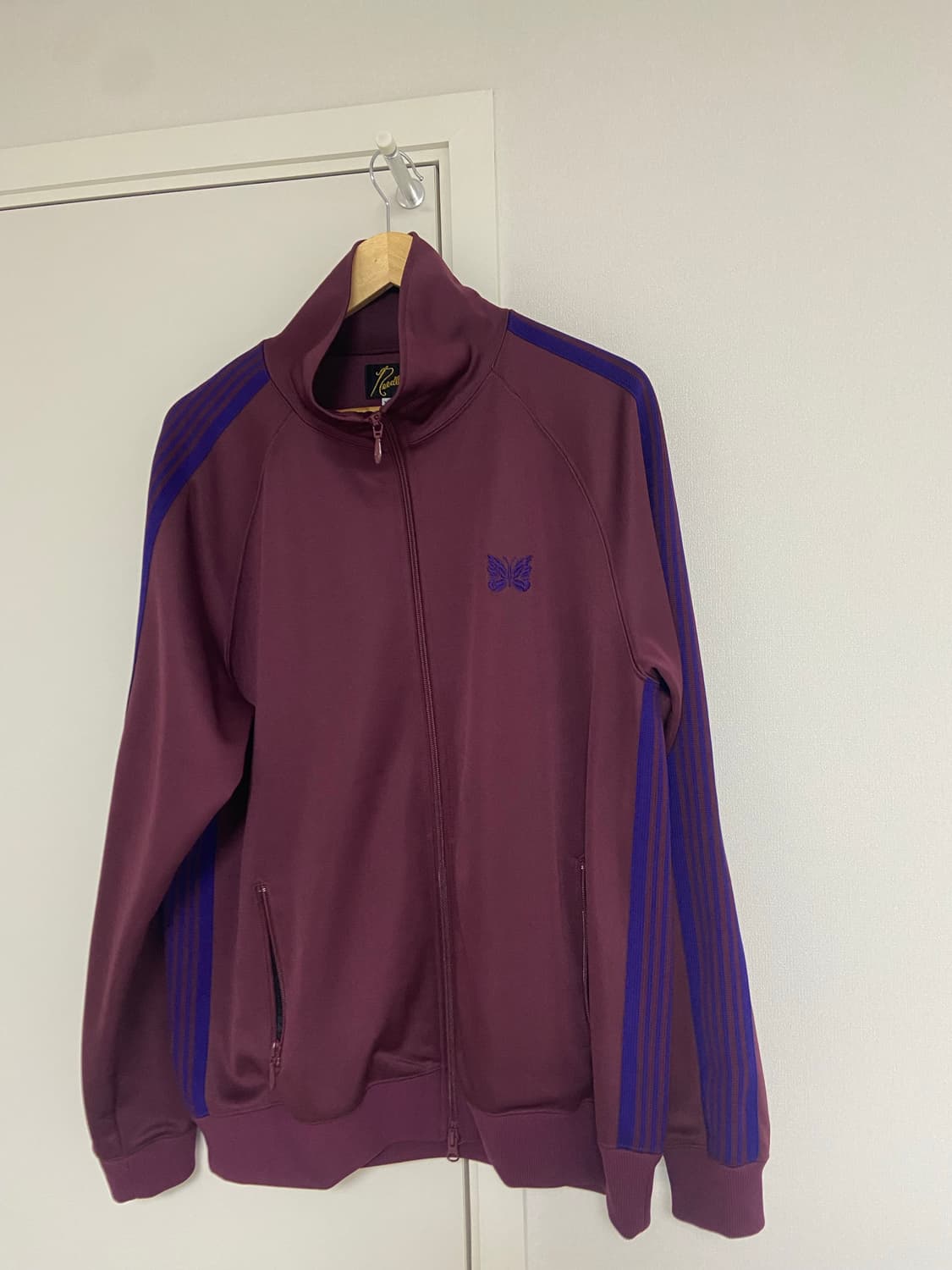 니들스 트랙자켓 와인 [XL] 상품이미지3