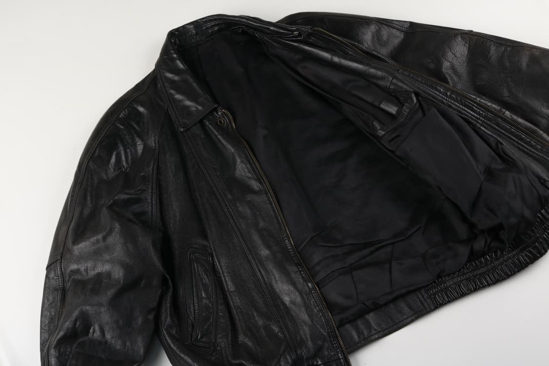 [L] 빈티지 소가죽 블루종 자켓 상품이미지4