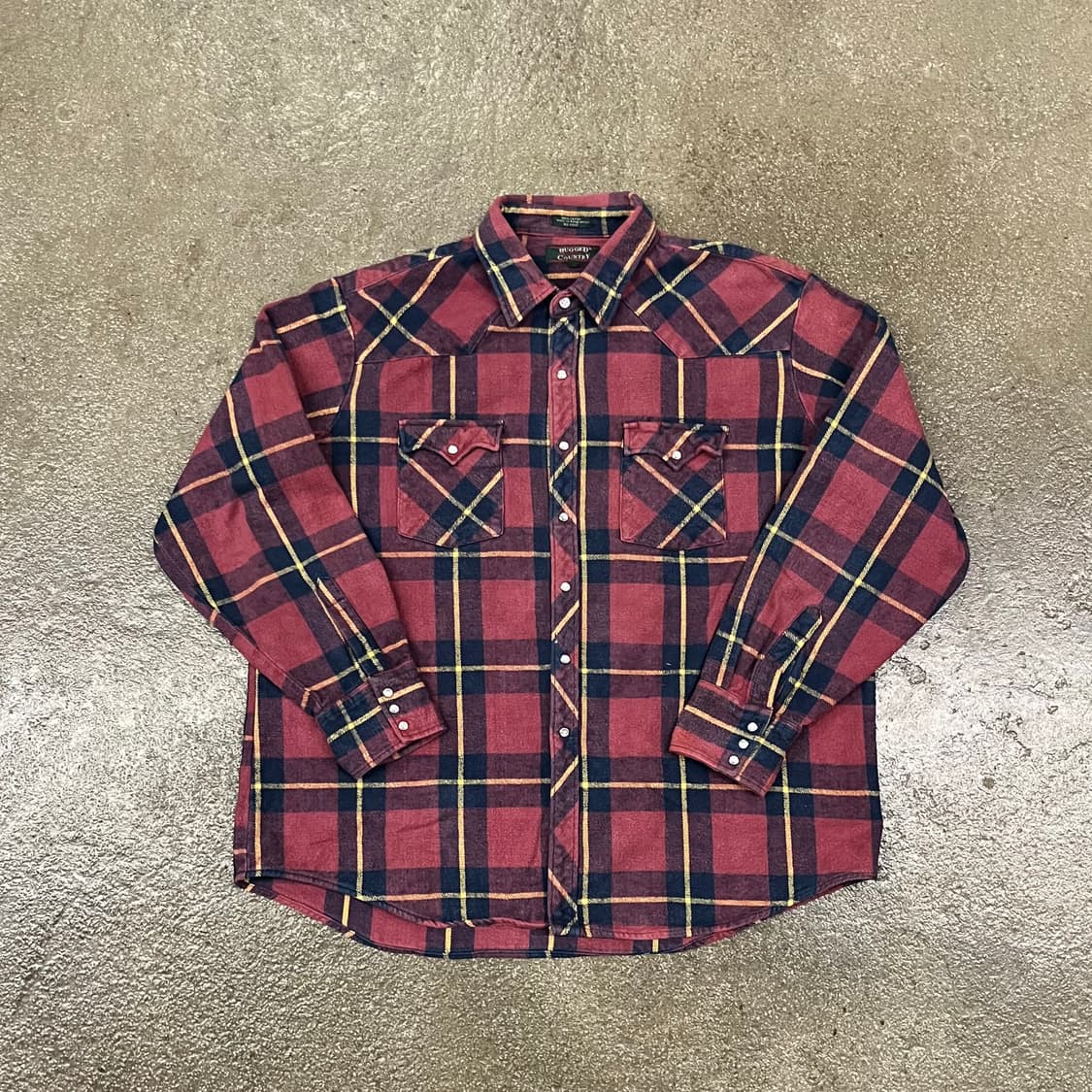 빈티지 헤비 코튼 플란넬 셔츠 (110) 상품이미지1