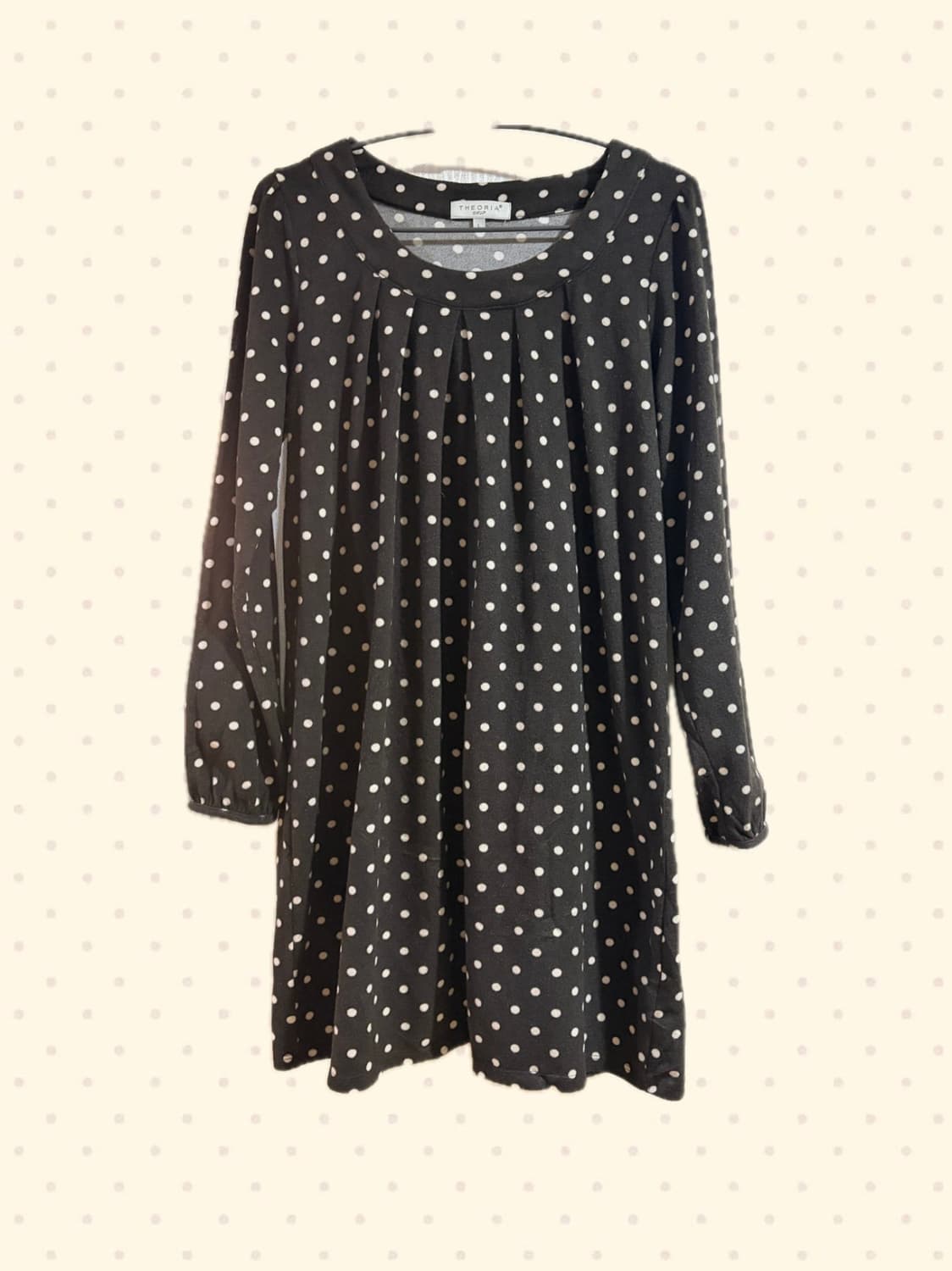 🤎Theoria 도트 모리걸 원피스 상품이미지1