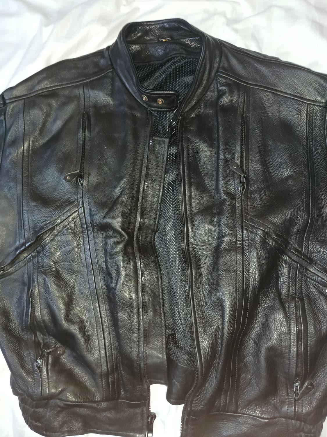 남성 가죽자켓(레이싱) 상품이미지1