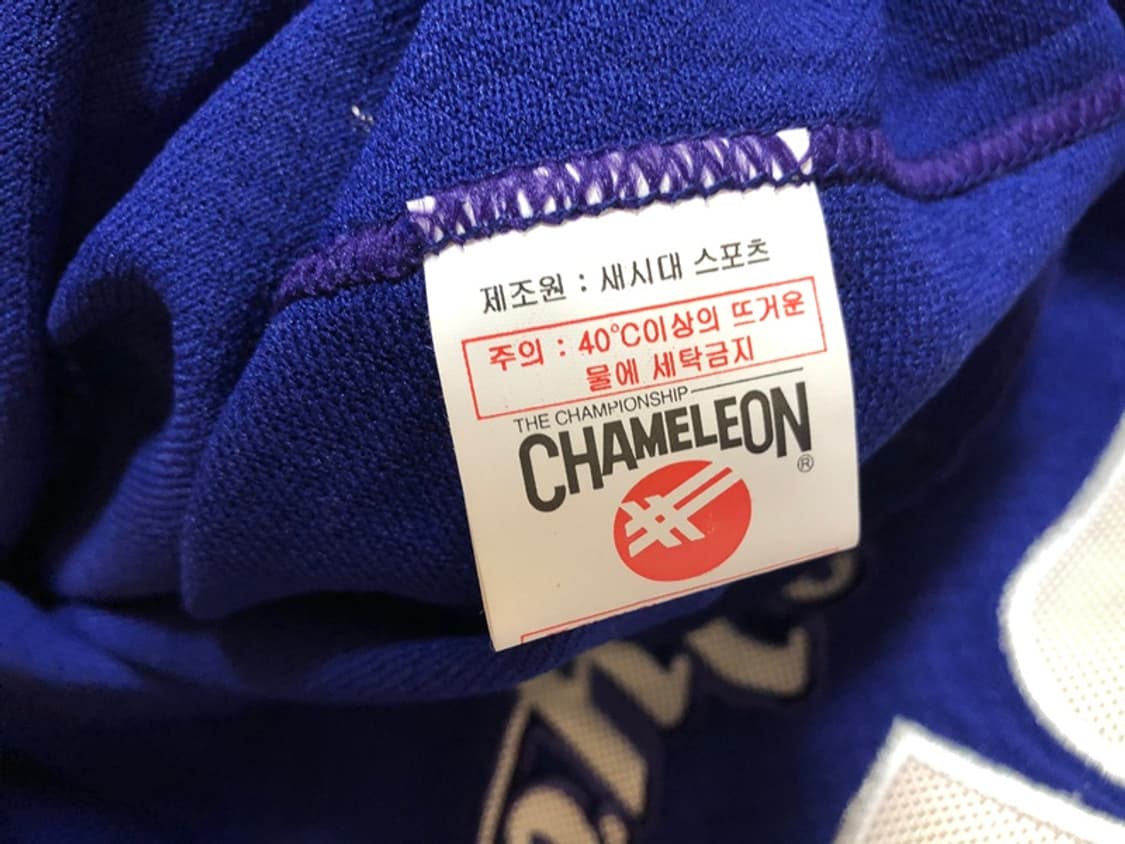 KBO 카멜레온 02-03 SK와이번스 선수지급유니폼/올드져지 #69 상품이미지6