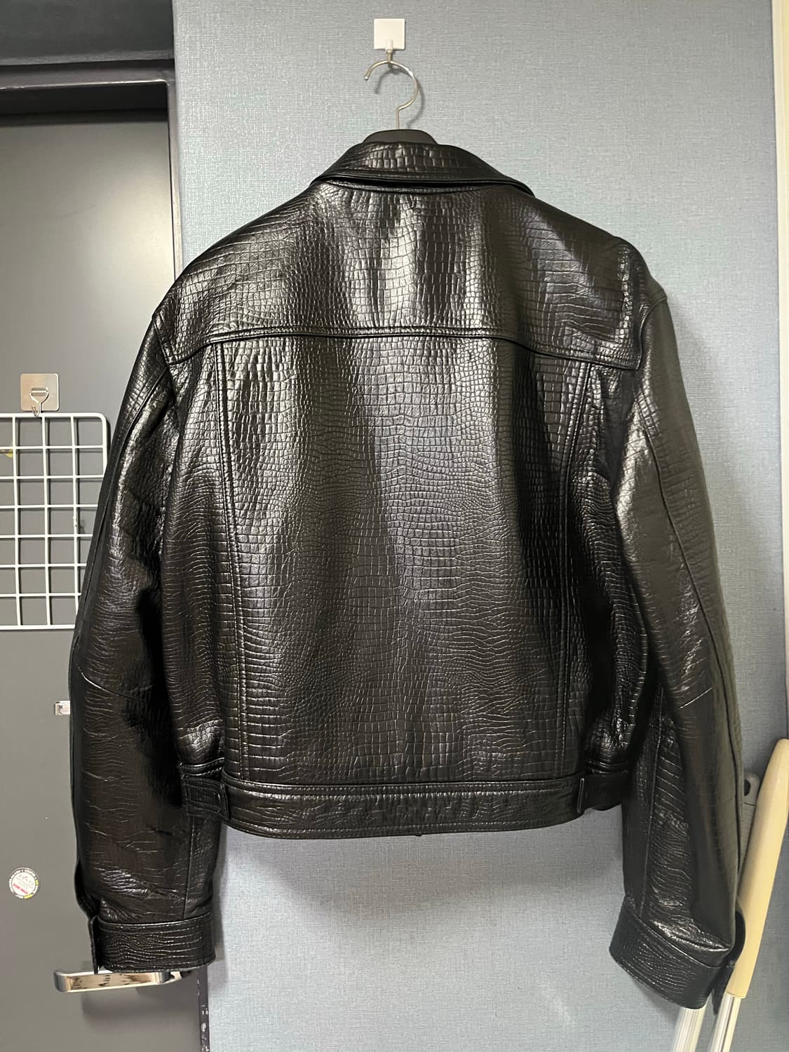 카이만 카이만 렘스킨 자켓 블랙 46 상품이미지3