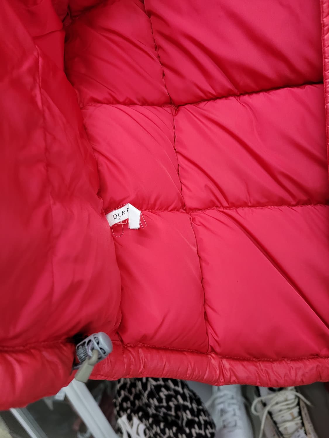 노스페이스 700 레드 패딩 조끼 (거위털) 상품이미지4