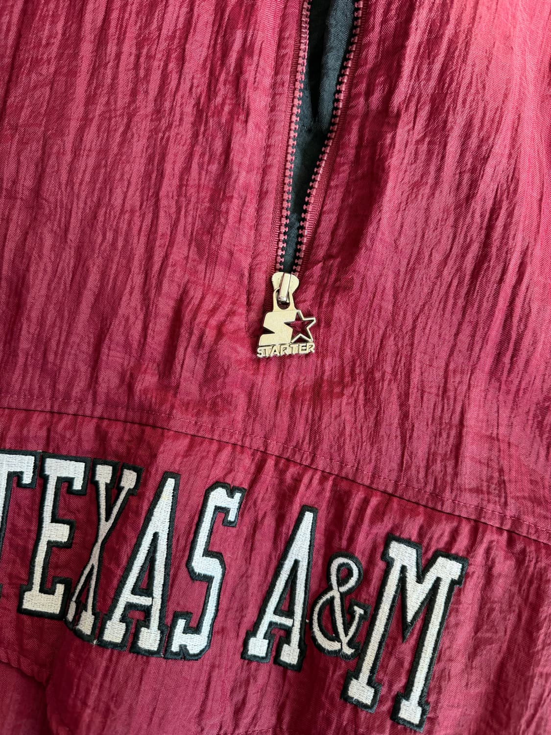 Starter Texas A&M Aggies 풀오버 아노락 재킷 상품이미지9