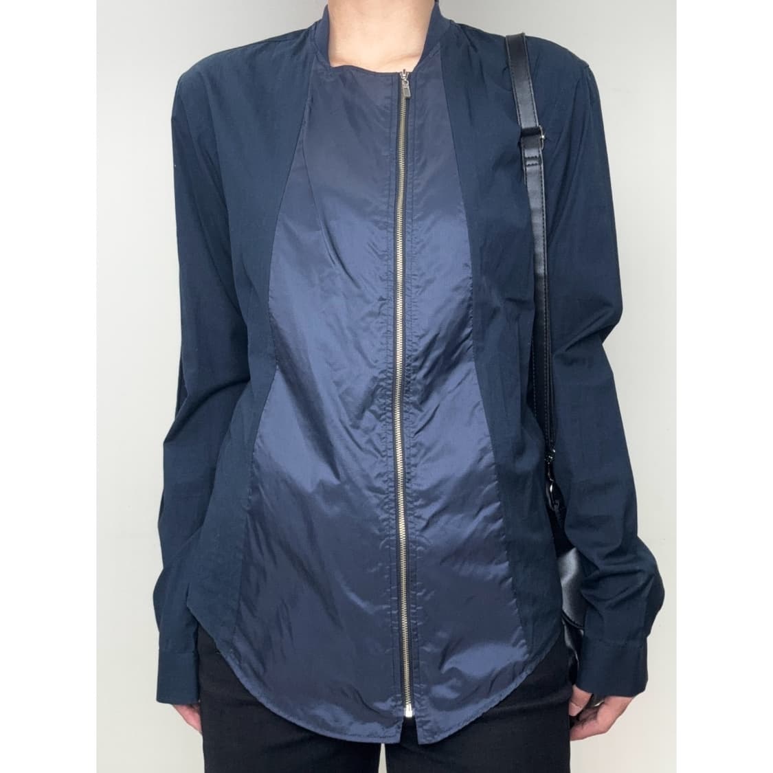 빈티지 락시크 네이비 롱슬리브 집업 상품이미지2