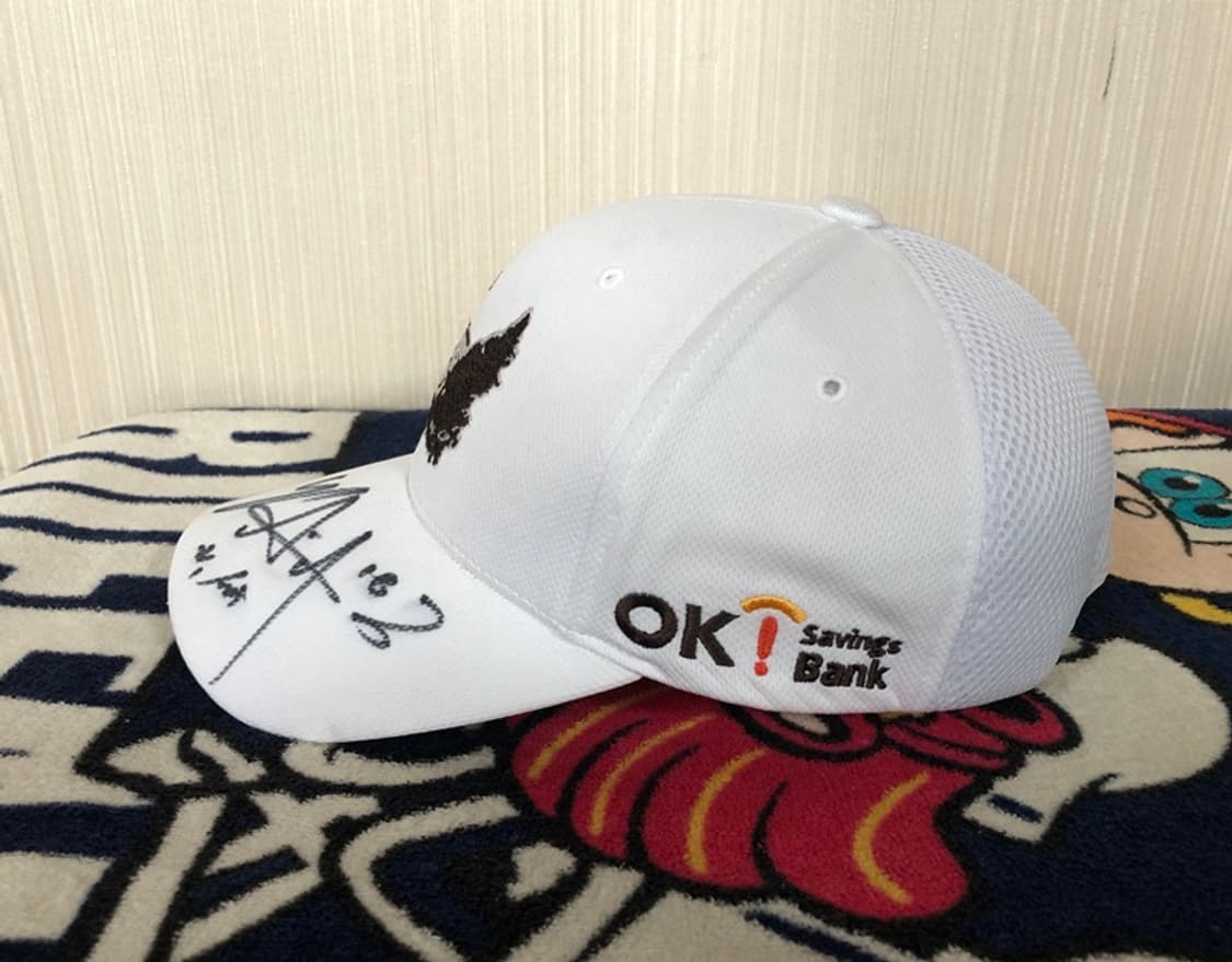 OK저축은행 박세리 INVITATIONAL 박세리,프로골퍼3인 싸인모자 상품이미지3