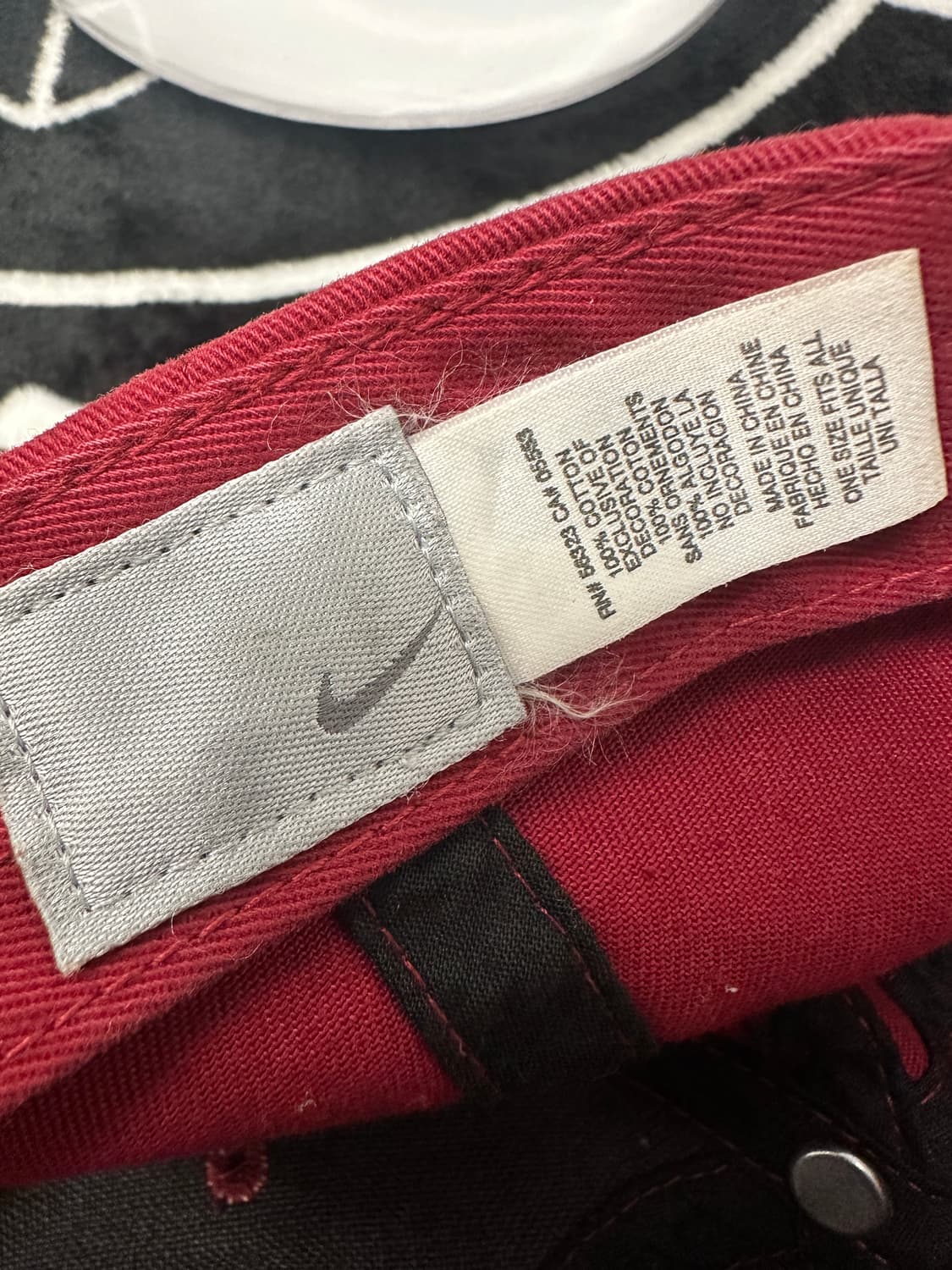 nike 나이키 스우시 빈티지볼캡 (빈티지레드) 상품이미지4