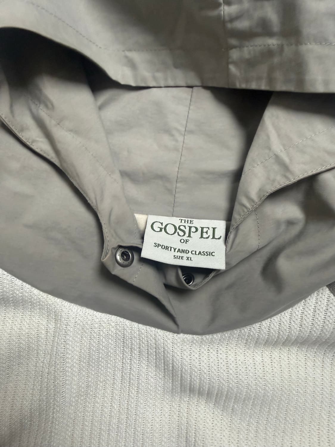 Thegospelof 니트 후드티 상품이미지5