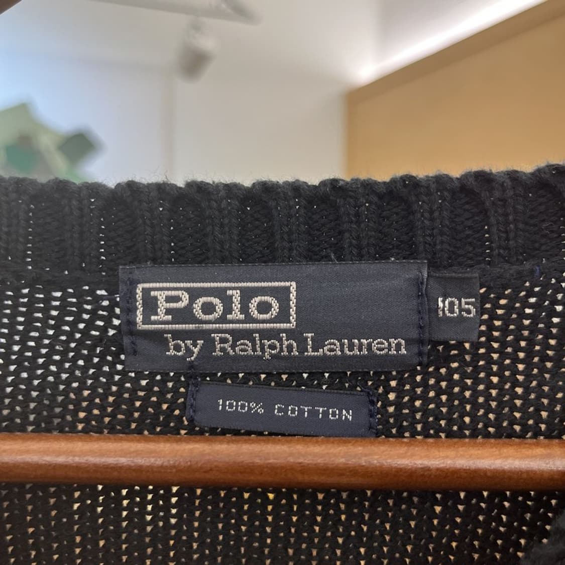 폴로 랄프로렌 90's Y2K 레트로 컬러블럭 니트 105 C09751 상품이미지5