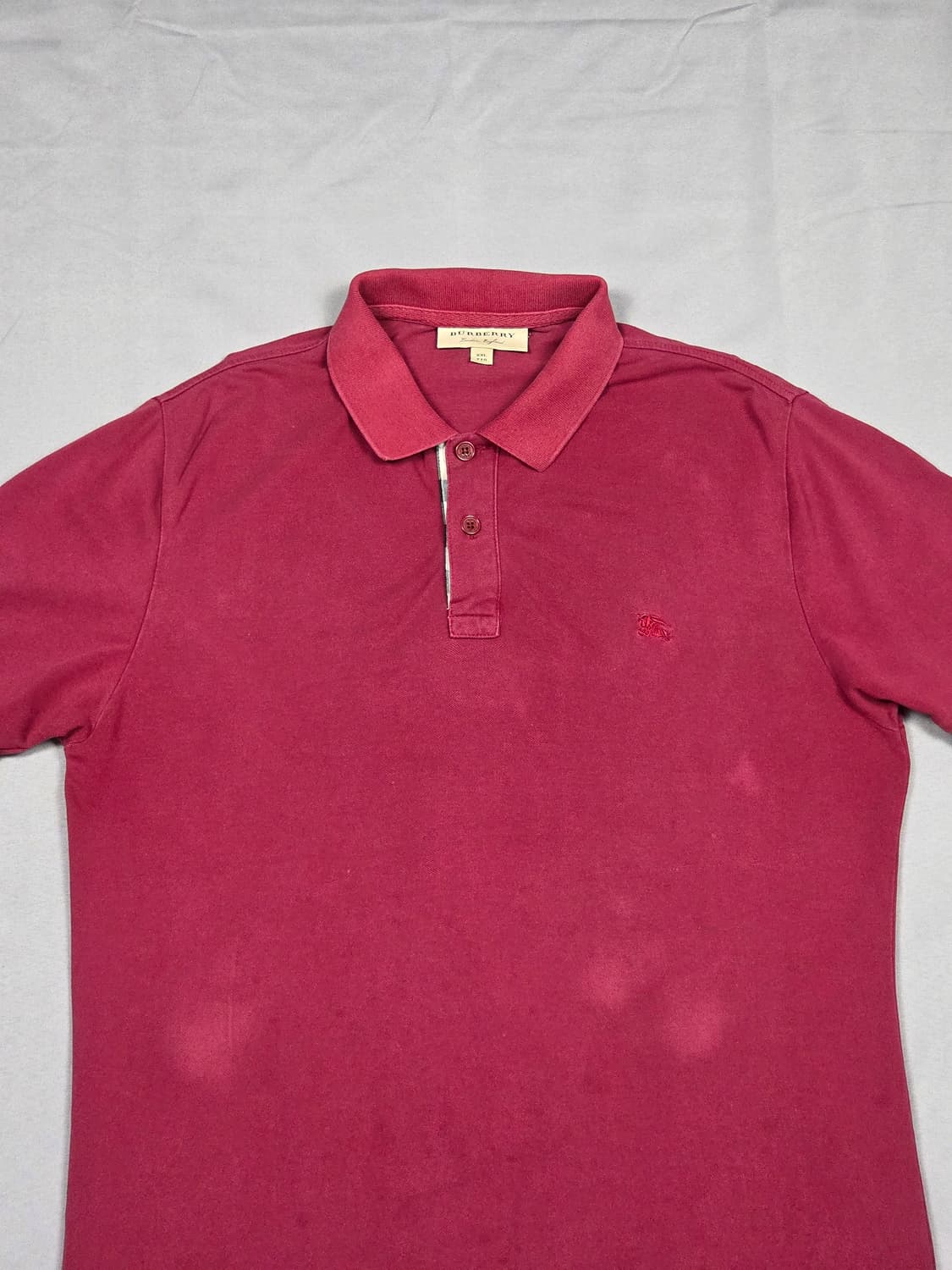 [버버리] 플라켓 노바체크 반팔 폴로 셔츠 | S00093 상품이미지2