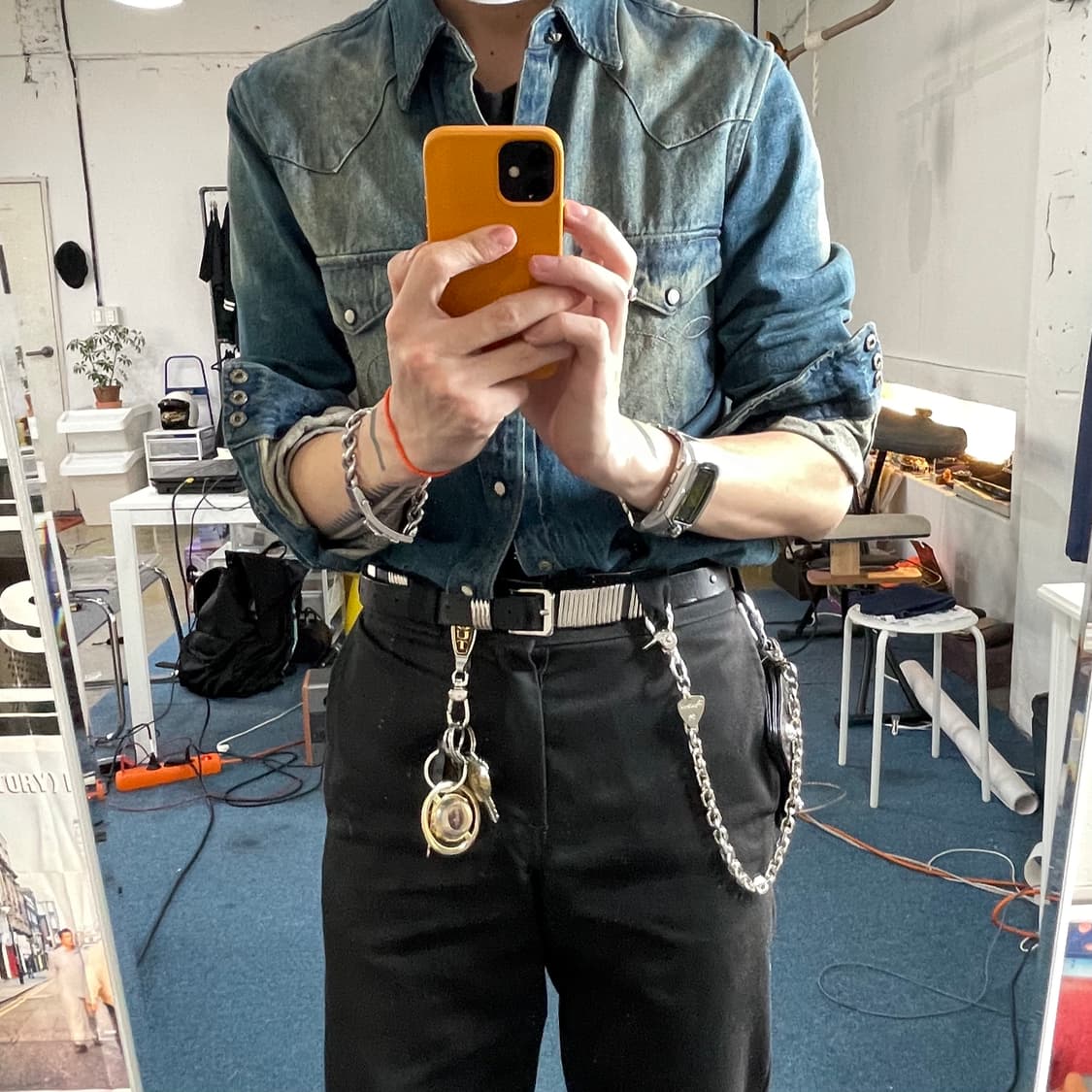 Hysteric glamour 히스테릭글래머 피크 체인 상품이미지3