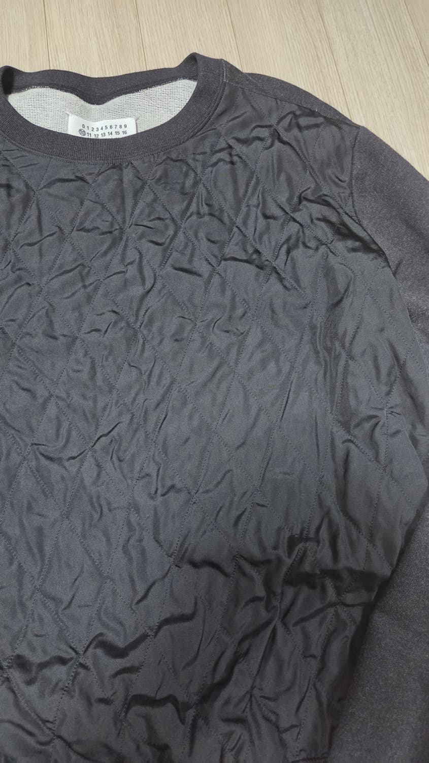 메종마르지엘라 퀄팅 맨투맨 48사이즈 상품이미지2