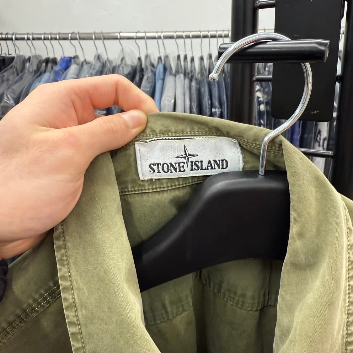 [L] 스톤아일랜드 4포켓 오버셔츠  상품이미지4