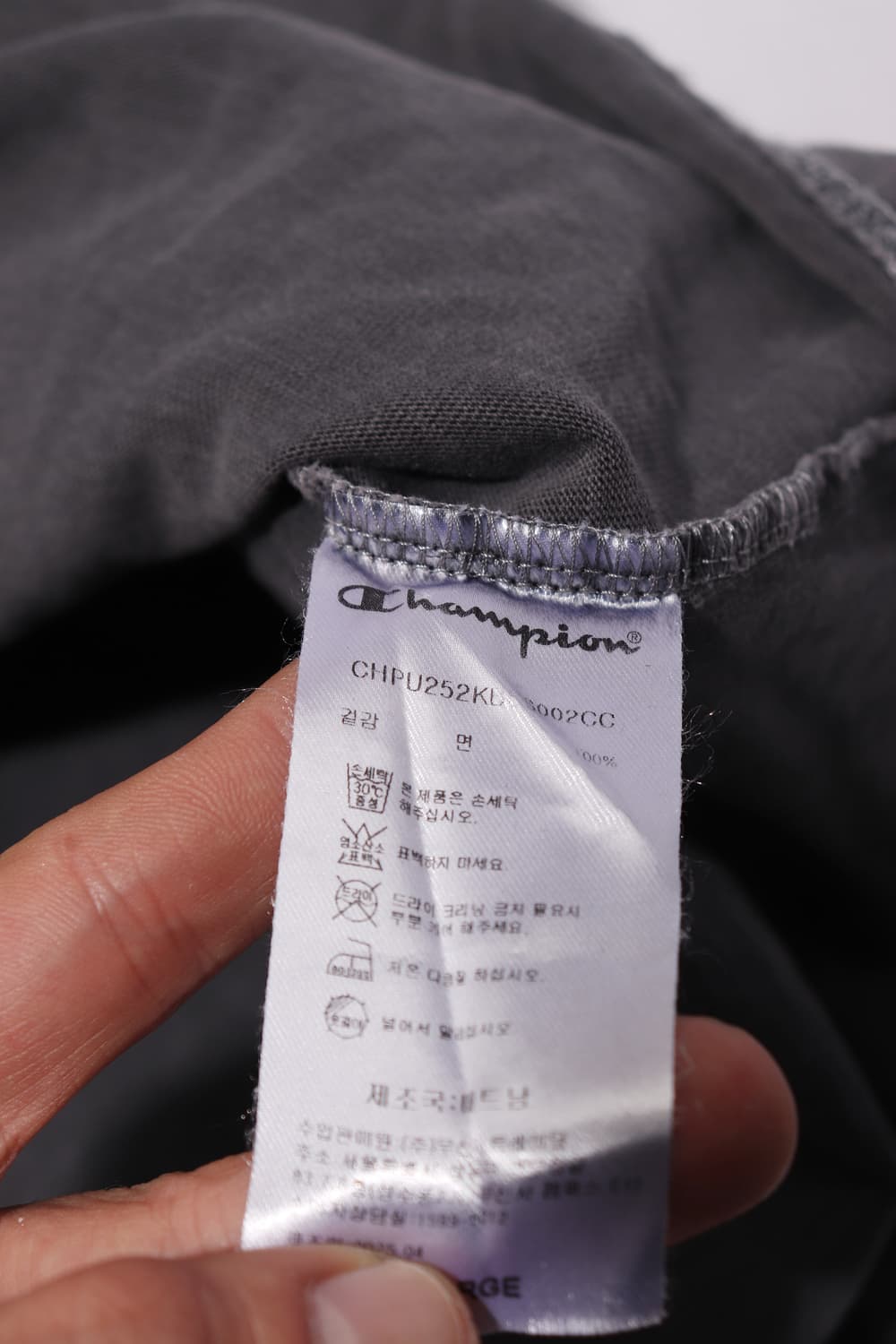 CHAMPION 피그먼트 다잉 티셔츠 size XXL 상품이미지6