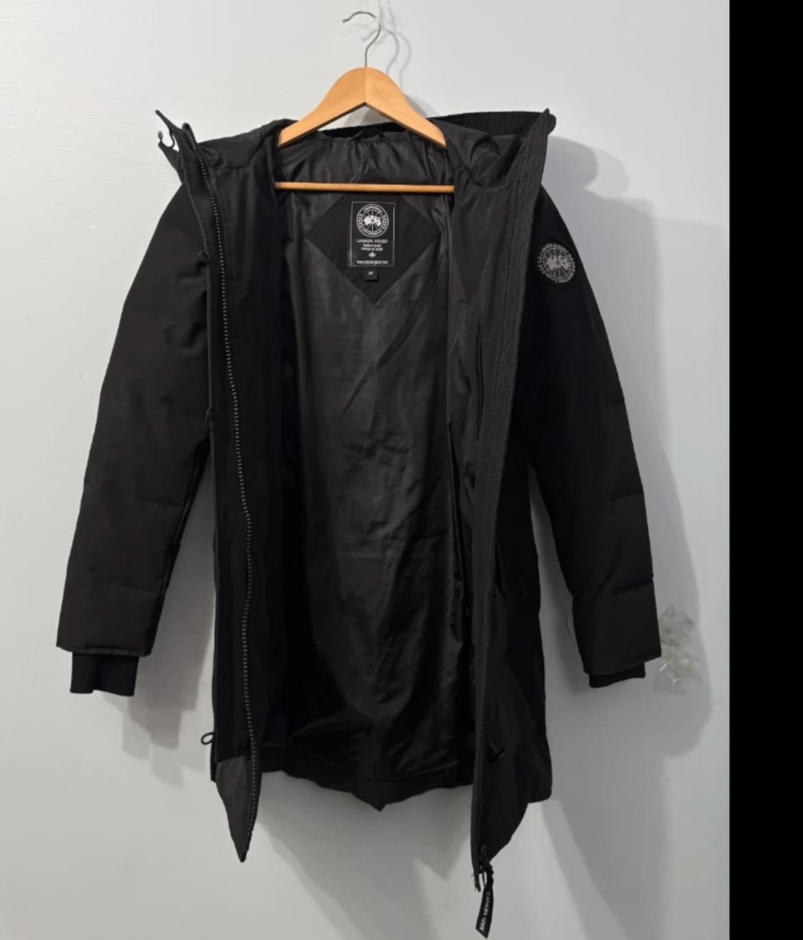 캐나다구스 블랙 패딩 ~55반 상품이미지5