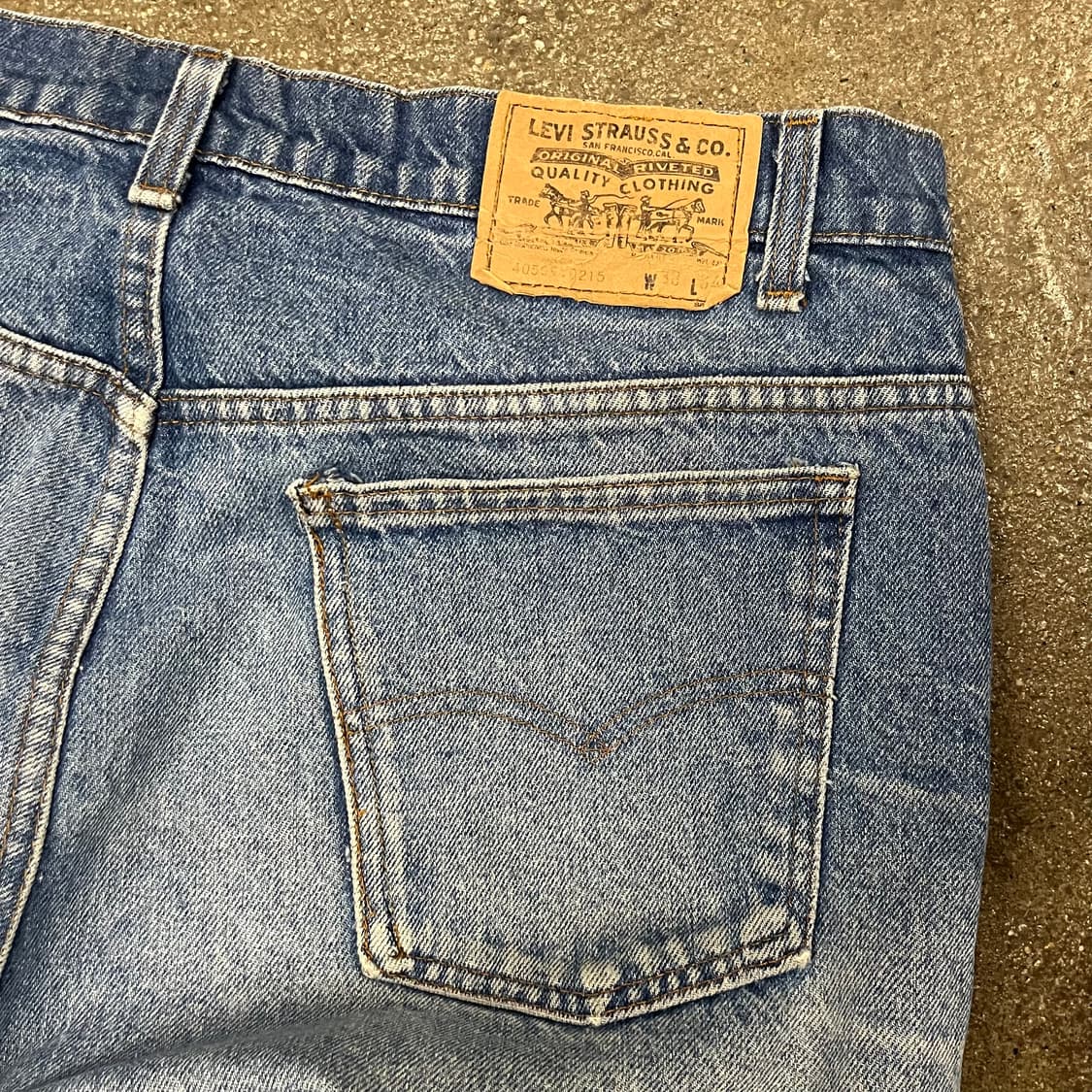 80s USA 리바이스509 데님 팬츠(36“) 상품이미지5