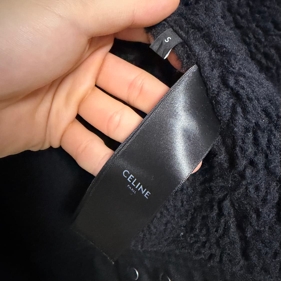 [S+급/S] 셀린느 시퀀 로고 데님 트러커 자켓 상품이미지7