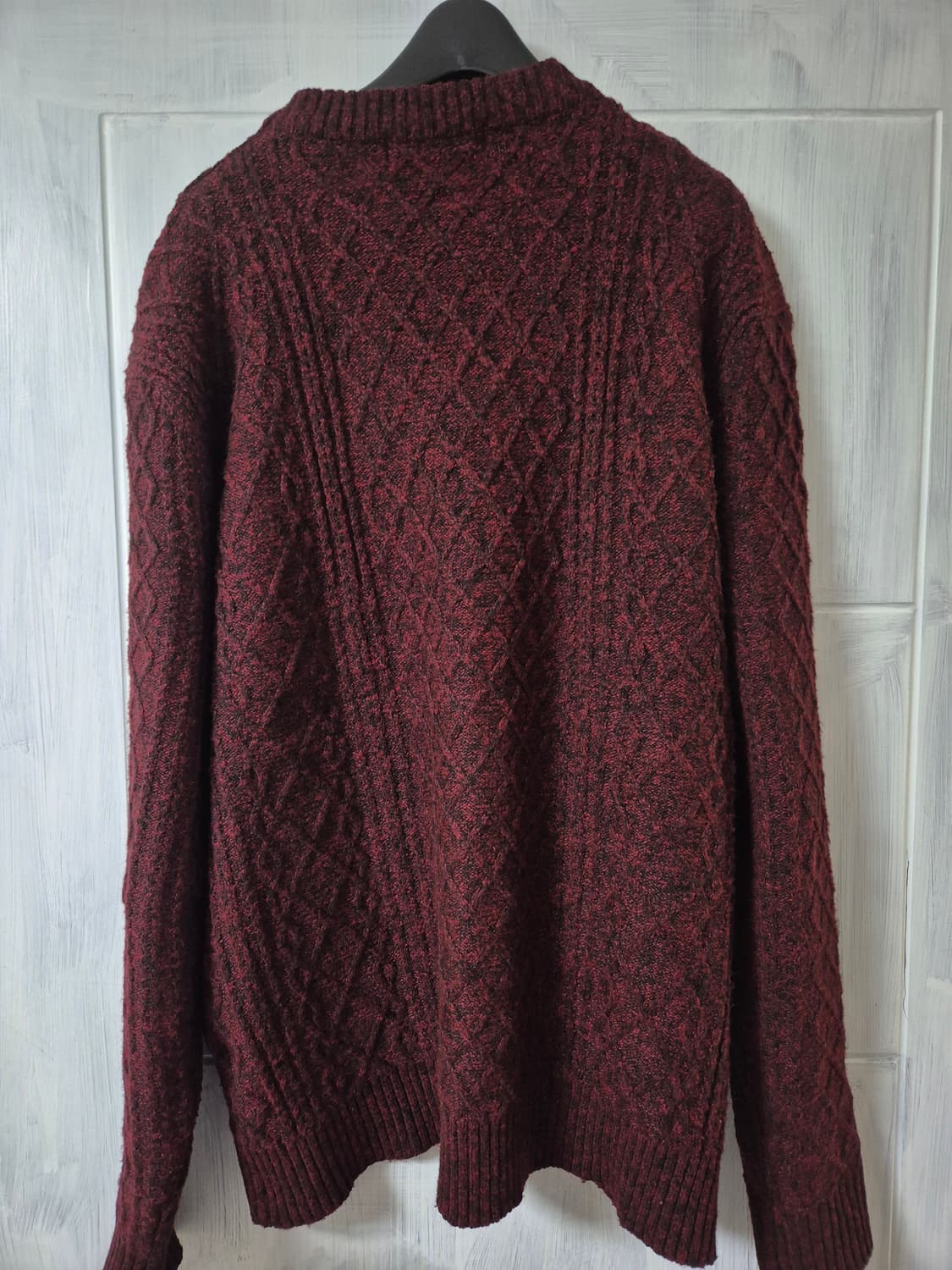 메종키츠네 폭스 헤드 케이블 니트 XL 상품이미지3