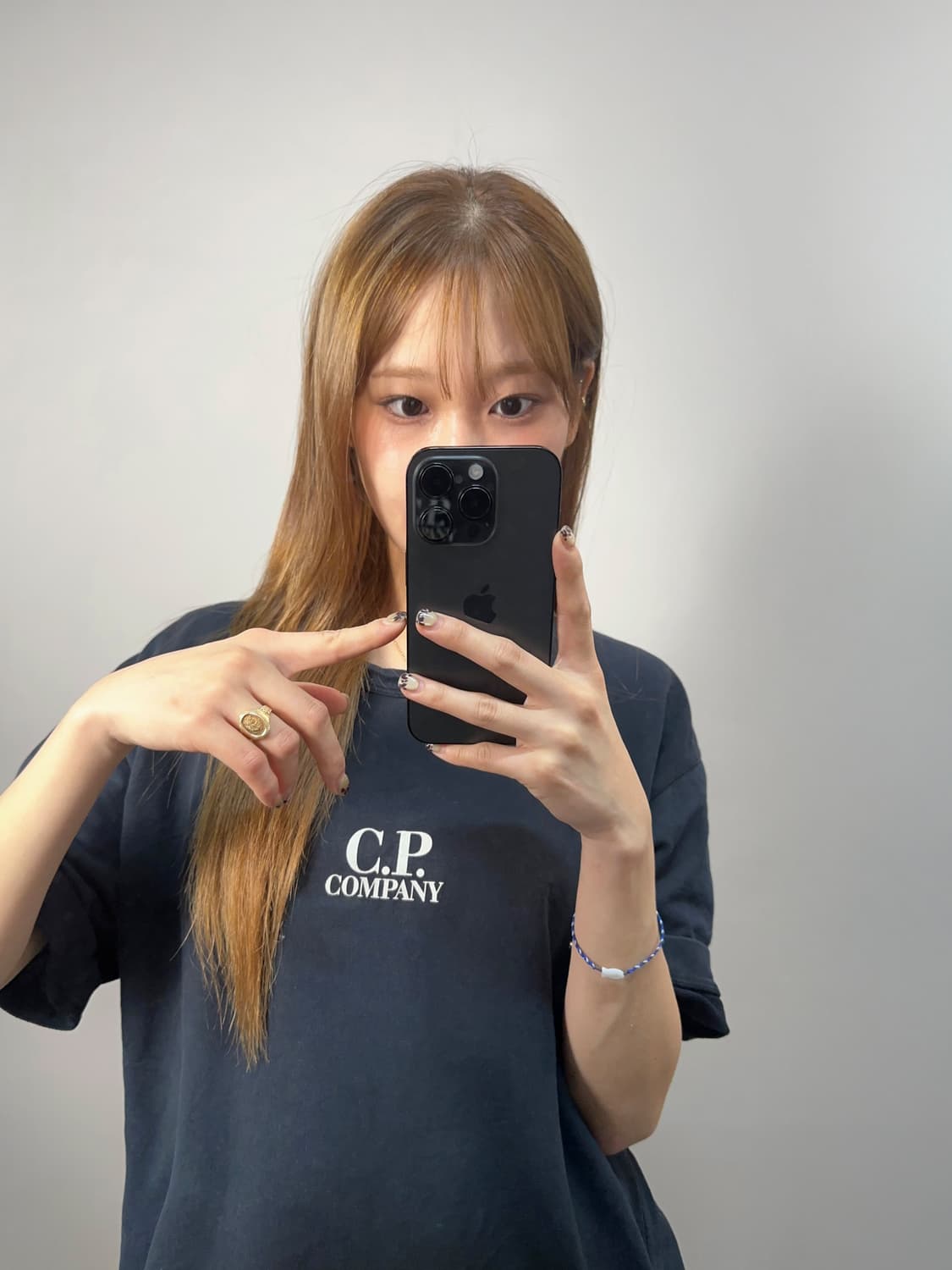 [정품]씨피컴퍼니 로고 프린트 반팔 티셔츠 상품이미지2