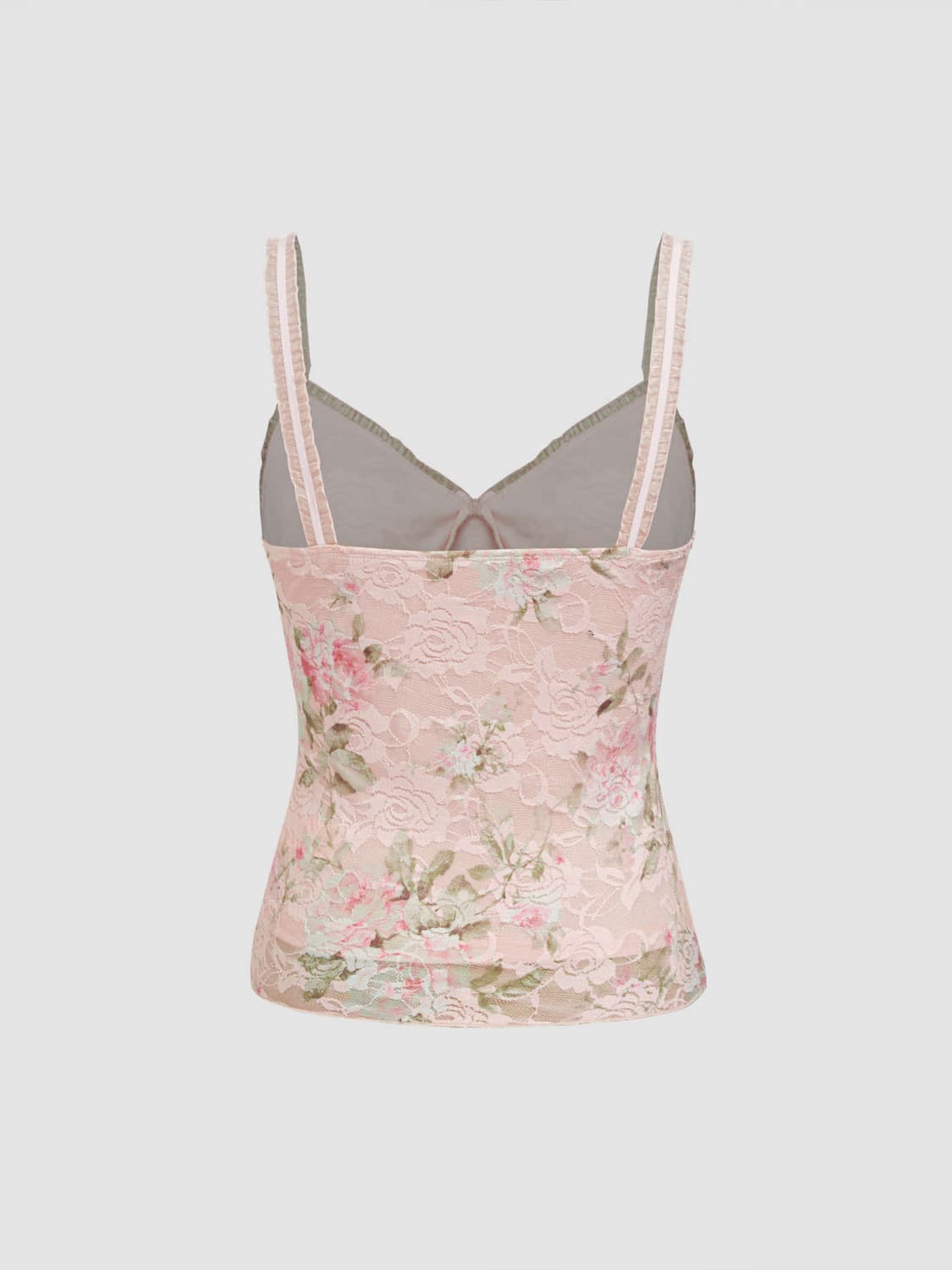 샵사이다 pink flower cami top 상품이미지2