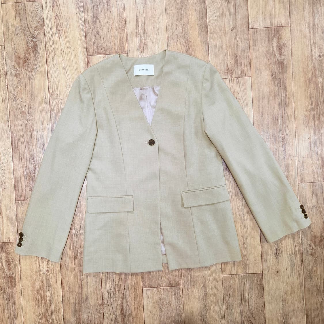 오떼뜨(octette) HAIM 벨티드자켓 프리사이즈 새상품 상품이미지6