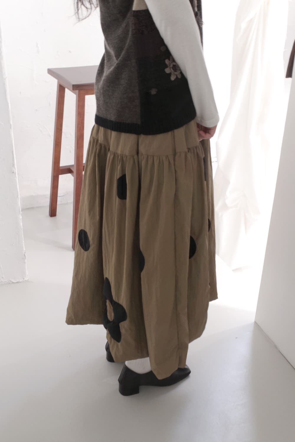 flower dot balloon skirt  상품이미지7