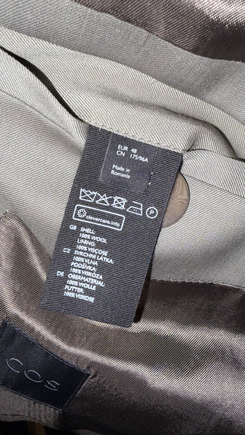 COS 쓰리버튼 자켓 (48 사이즈) 상품이미지3