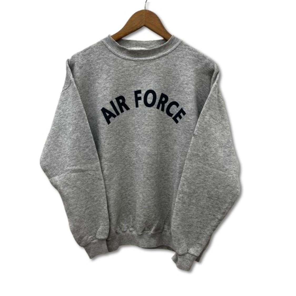 에어 포스 프린트 빈티지 맨투맨 상품이미지1