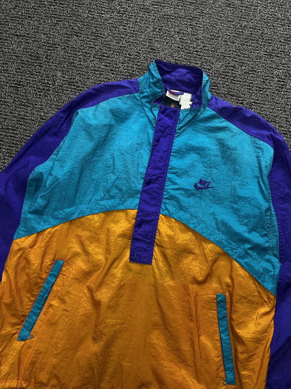 90s 나이키 퓨추라 올드스쿨 배색 나일론 바람막이 231 상품이미지1