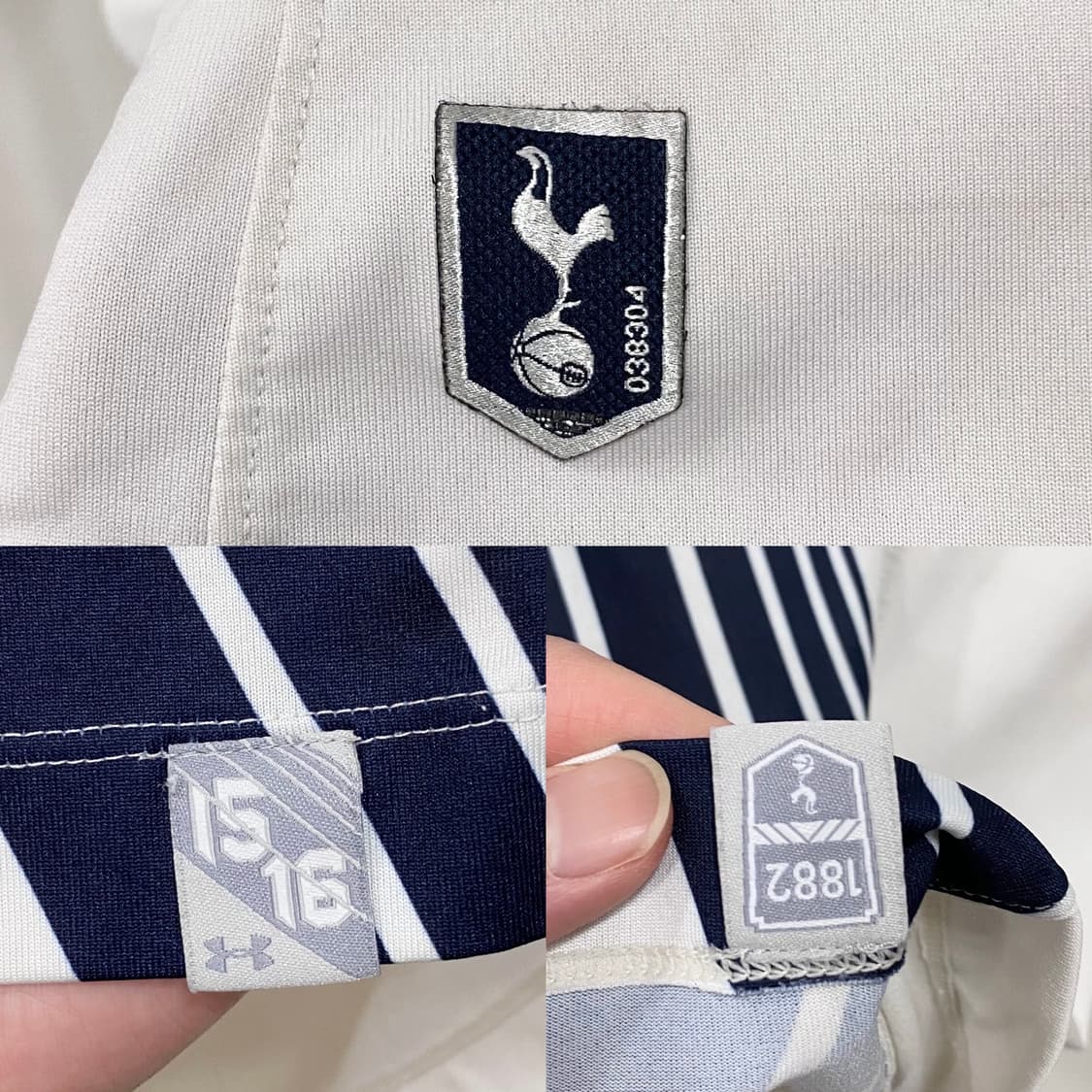 언더아머 15-16 토트넘 노마킹 유니폼 상품이미지4